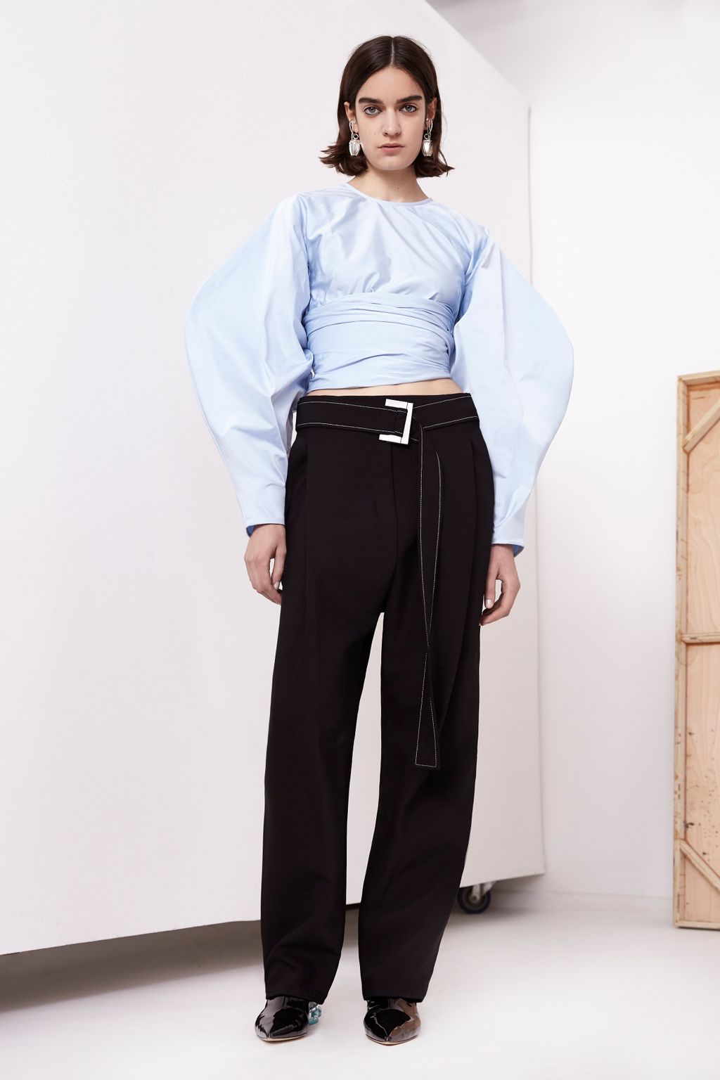Fashion Week Paris Resort 2018 look 1 from the Ellery collection womenswear