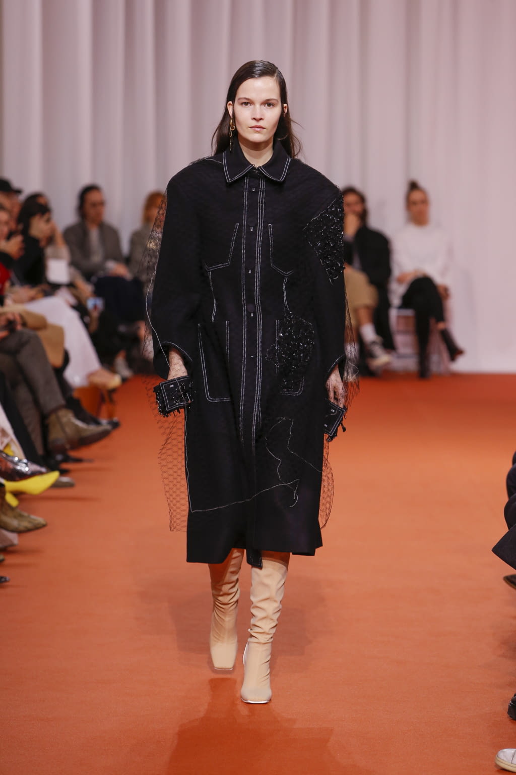 Fashion Week Paris Spring/Summer 2018 look 34 from the Ellery collection 高级定制