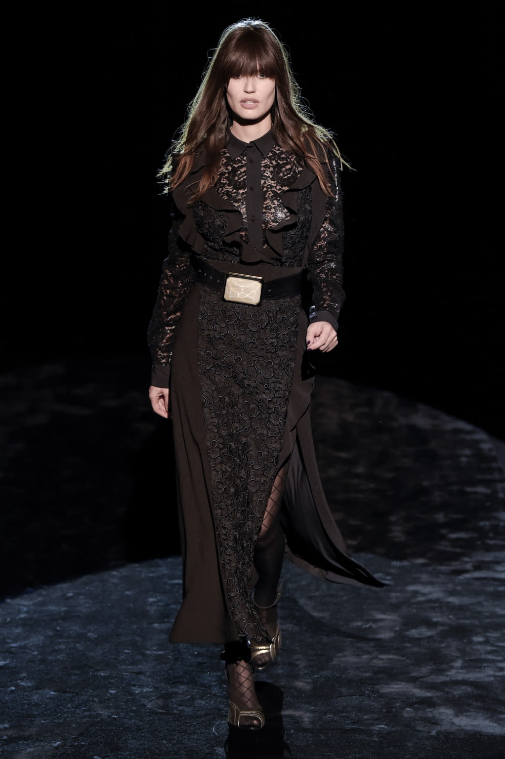 Fashion Week Paris Fall/Winter 2016 look 43 from the Emanuel Ungaro collection womenswear