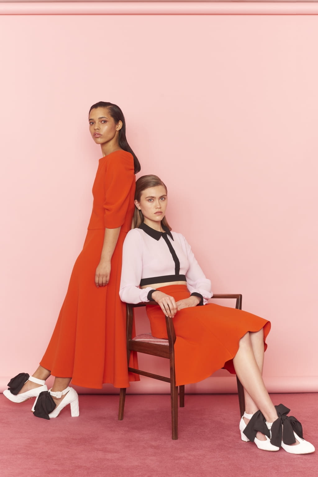Fashion Week London Pre-Fall 2018 look 8 de la collection Emilia Wickstead womenswear