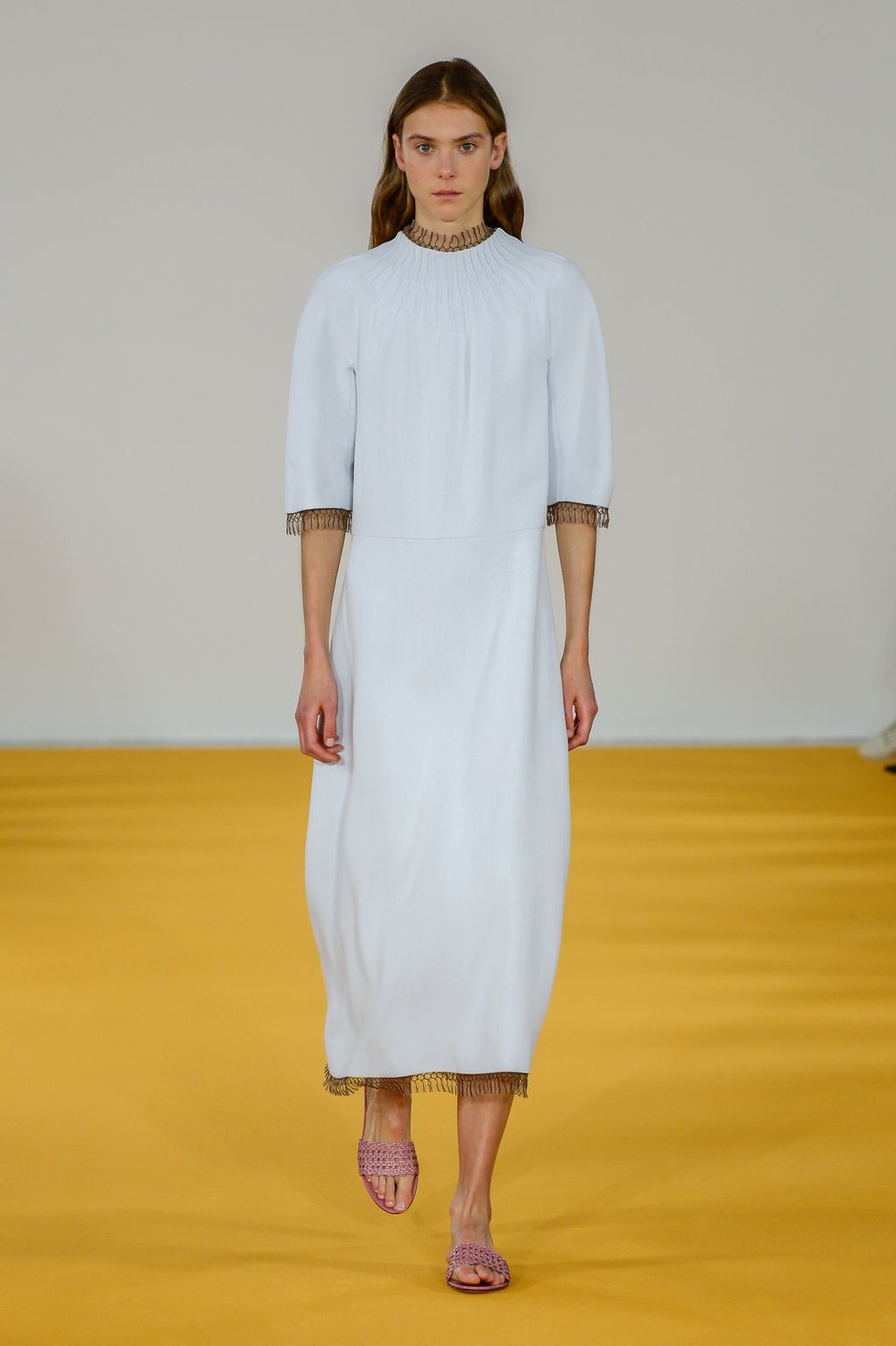 Fashion Week London Spring/Summer 2017 look 12 from the Emilia Wickstead collection womenswear