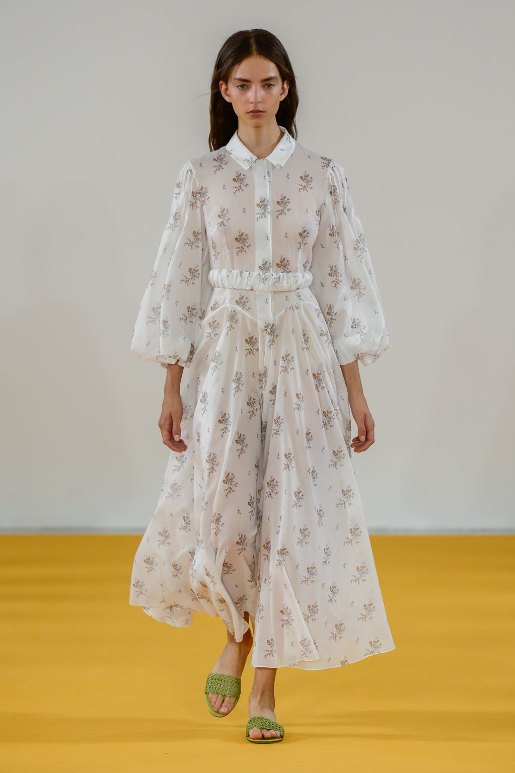 Fashion Week London Spring/Summer 2017 look 16 from the Emilia Wickstead collection womenswear