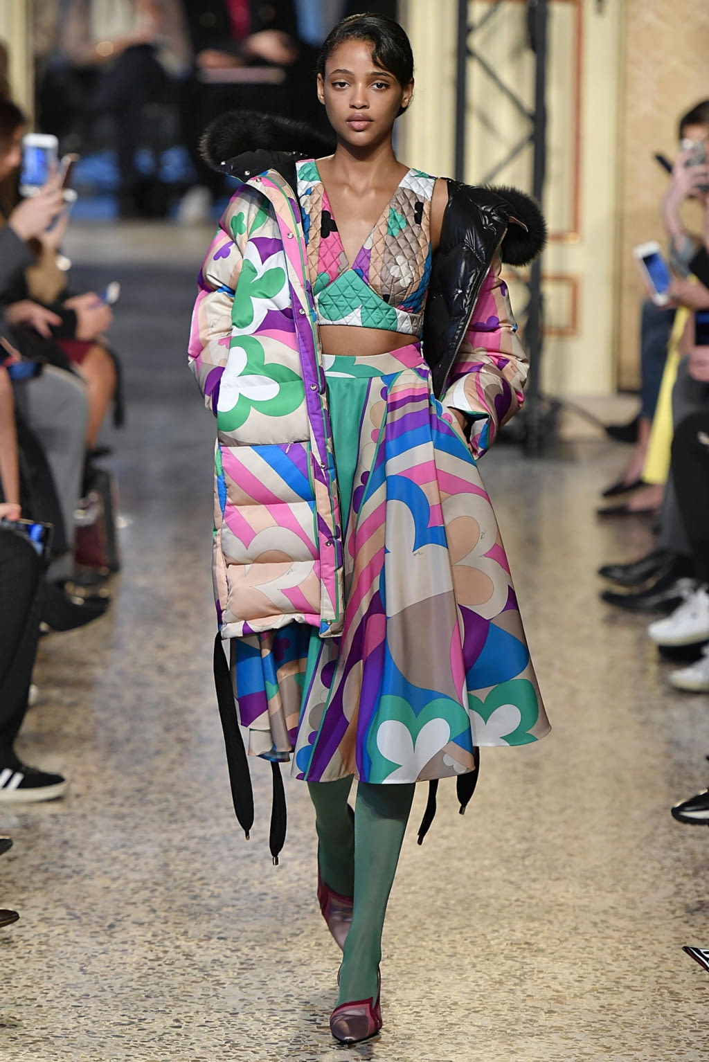 Fashion Week Milan Fall/Winter 2018 look 18 from the Pucci collection womenswear