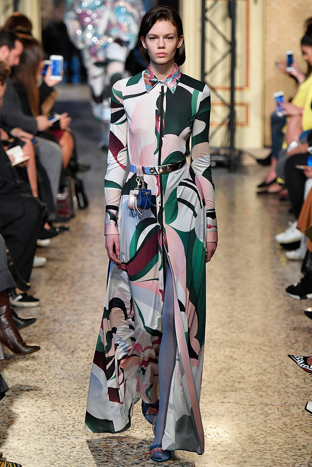 Fashion Week Milan Fall/Winter 2018 look 40 from the Pucci collection womenswear