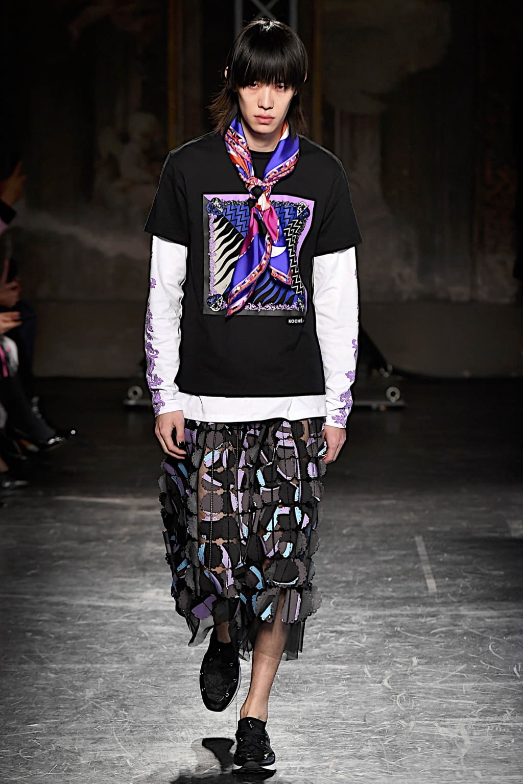 Fashion Week Milan Fall/Winter 2020 look 14 from the Pucci collection womenswear