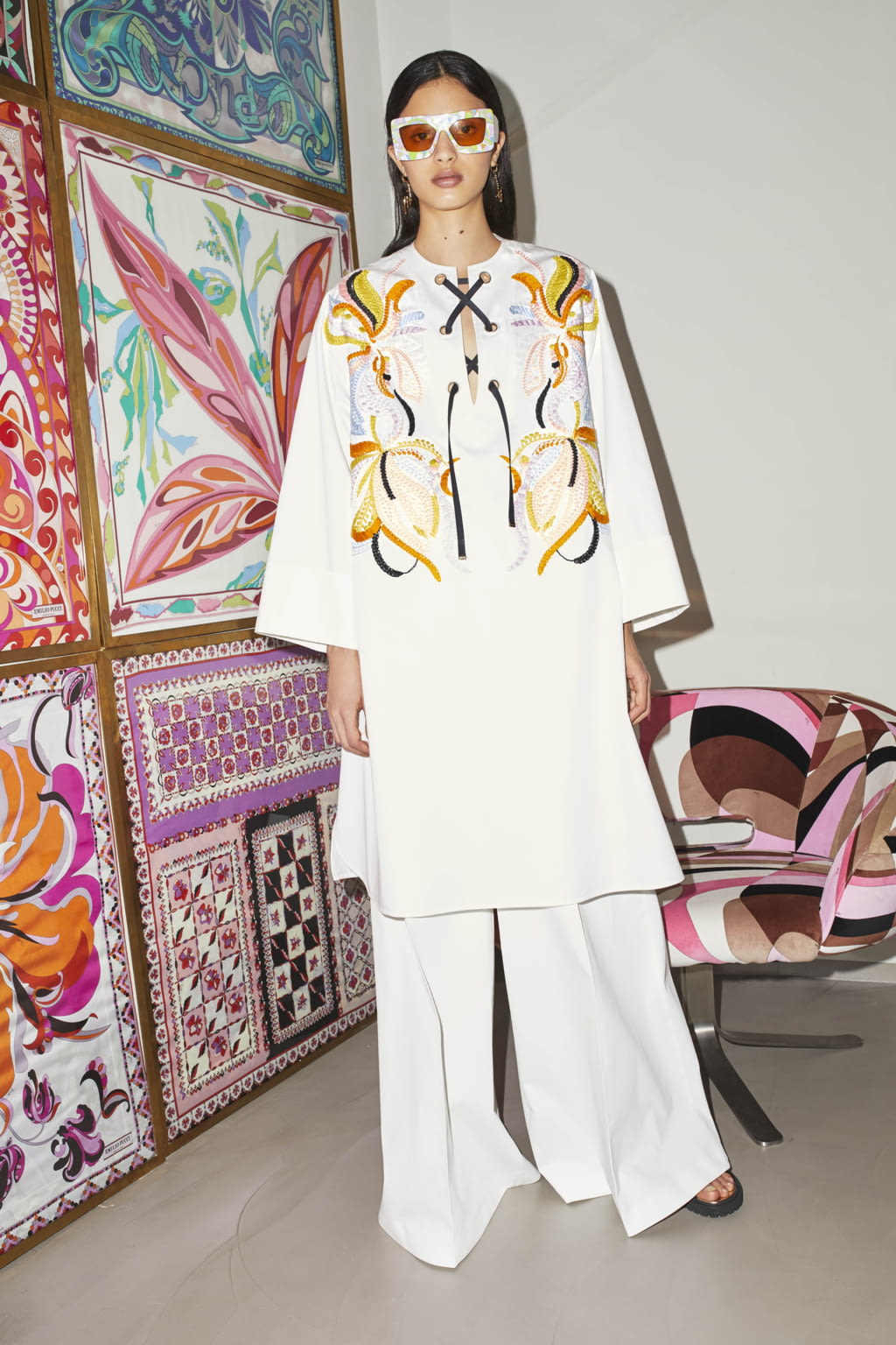 Fashion Week Milan Resort 2018 look 13 from the Pucci collection womenswear