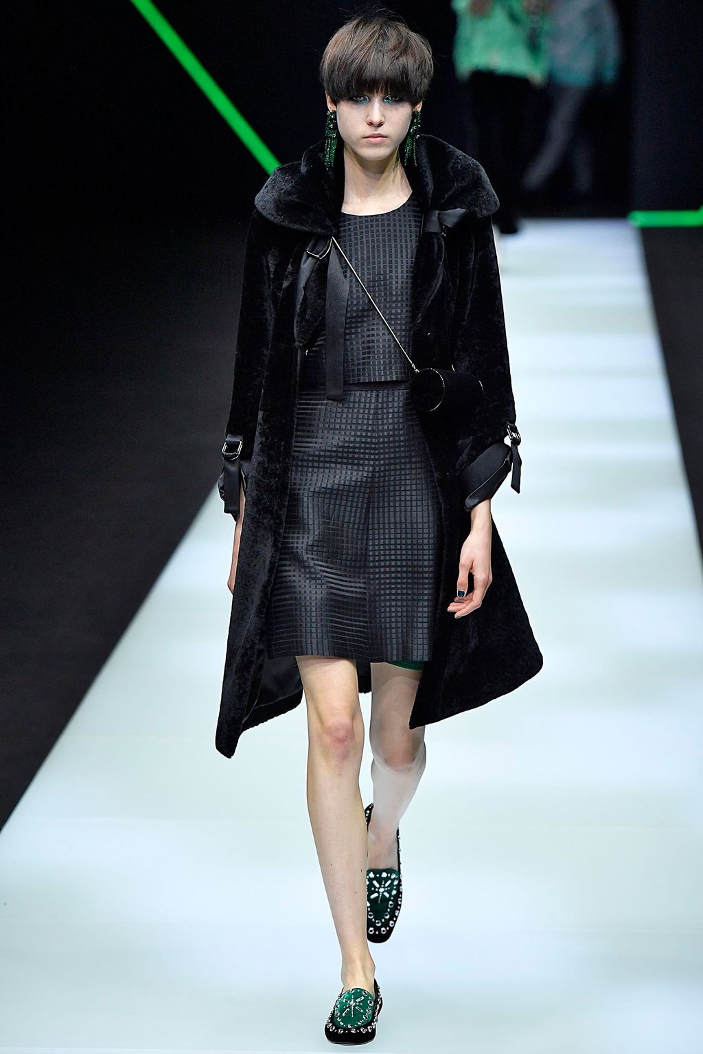 Fashion Week Milan Fall/Winter 2018 look 13 from the Emporio Armani collection womenswear
