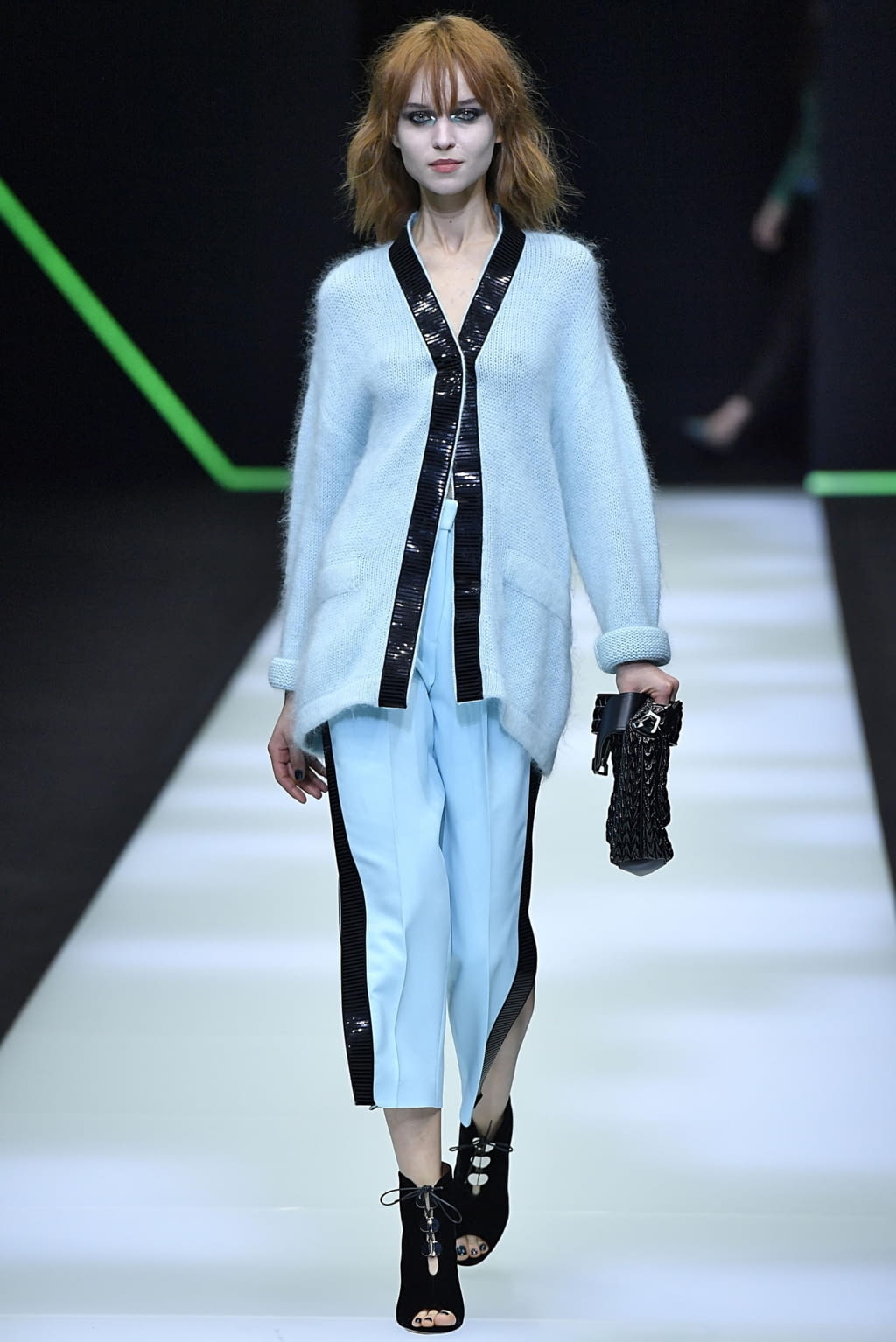 Fashion Week Milan Fall/Winter 2018 look 19 from the Emporio Armani collection womenswear