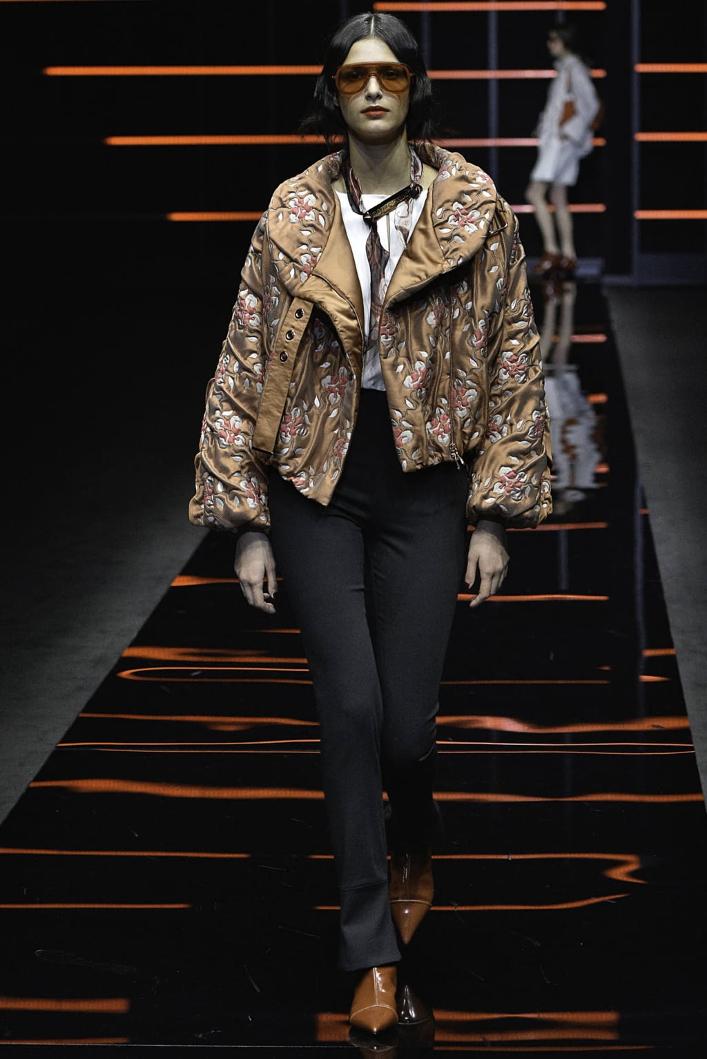 Fashion Week Milan Fall/Winter 2019 look 3 from the Emporio Armani collection womenswear