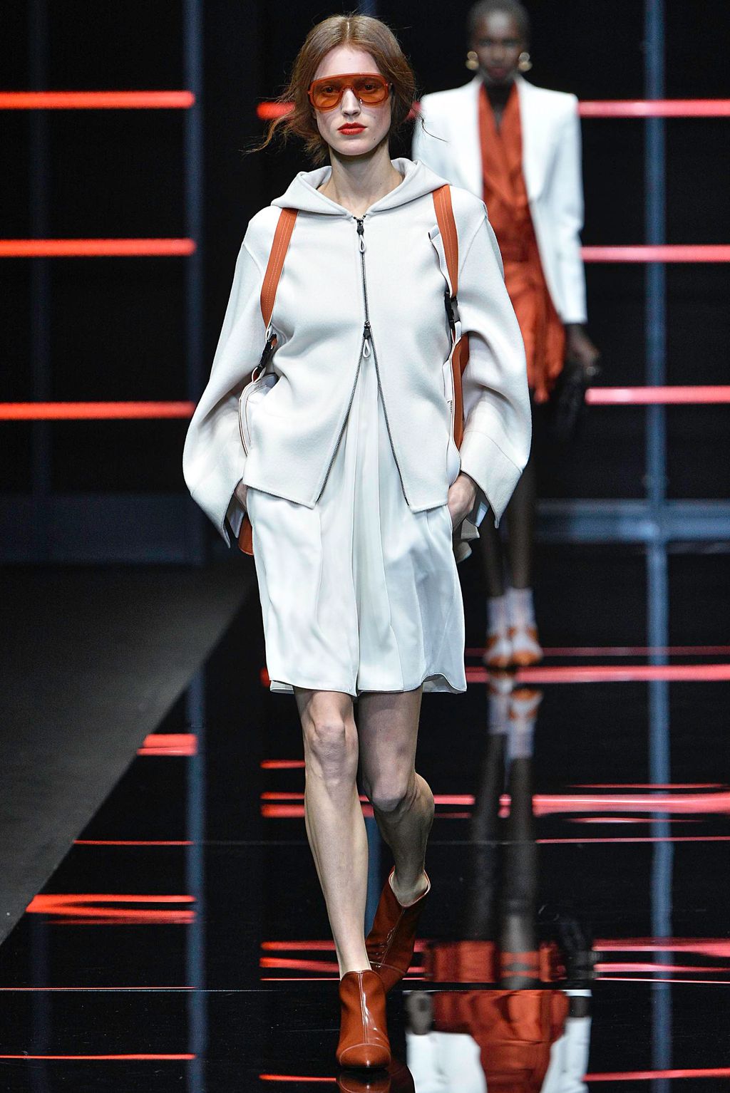 Fashion Week Milan Fall/Winter 2019 look 4 from the Emporio Armani collection womenswear