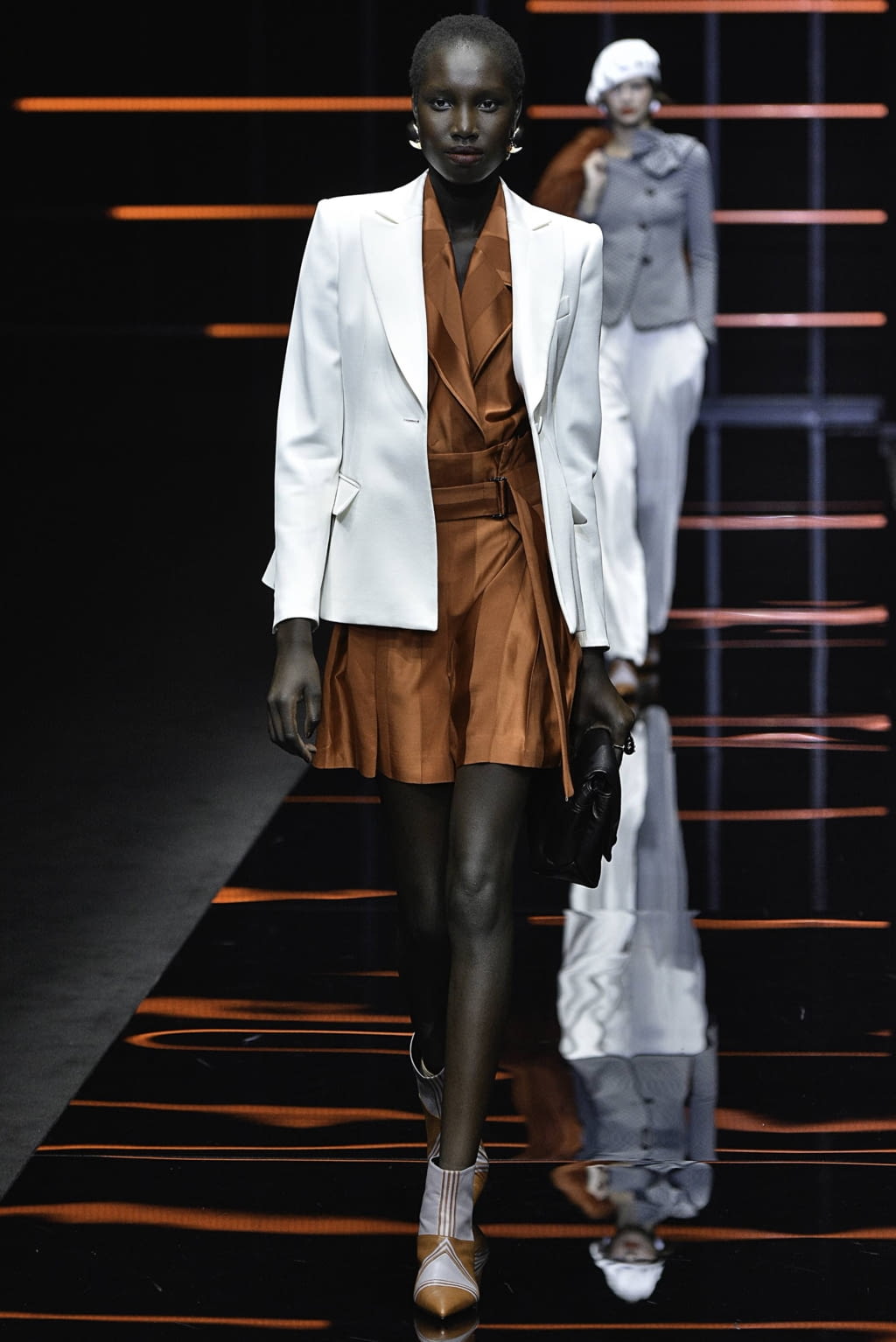 Fashion Week Milan Fall/Winter 2019 look 5 from the Emporio Armani collection womenswear