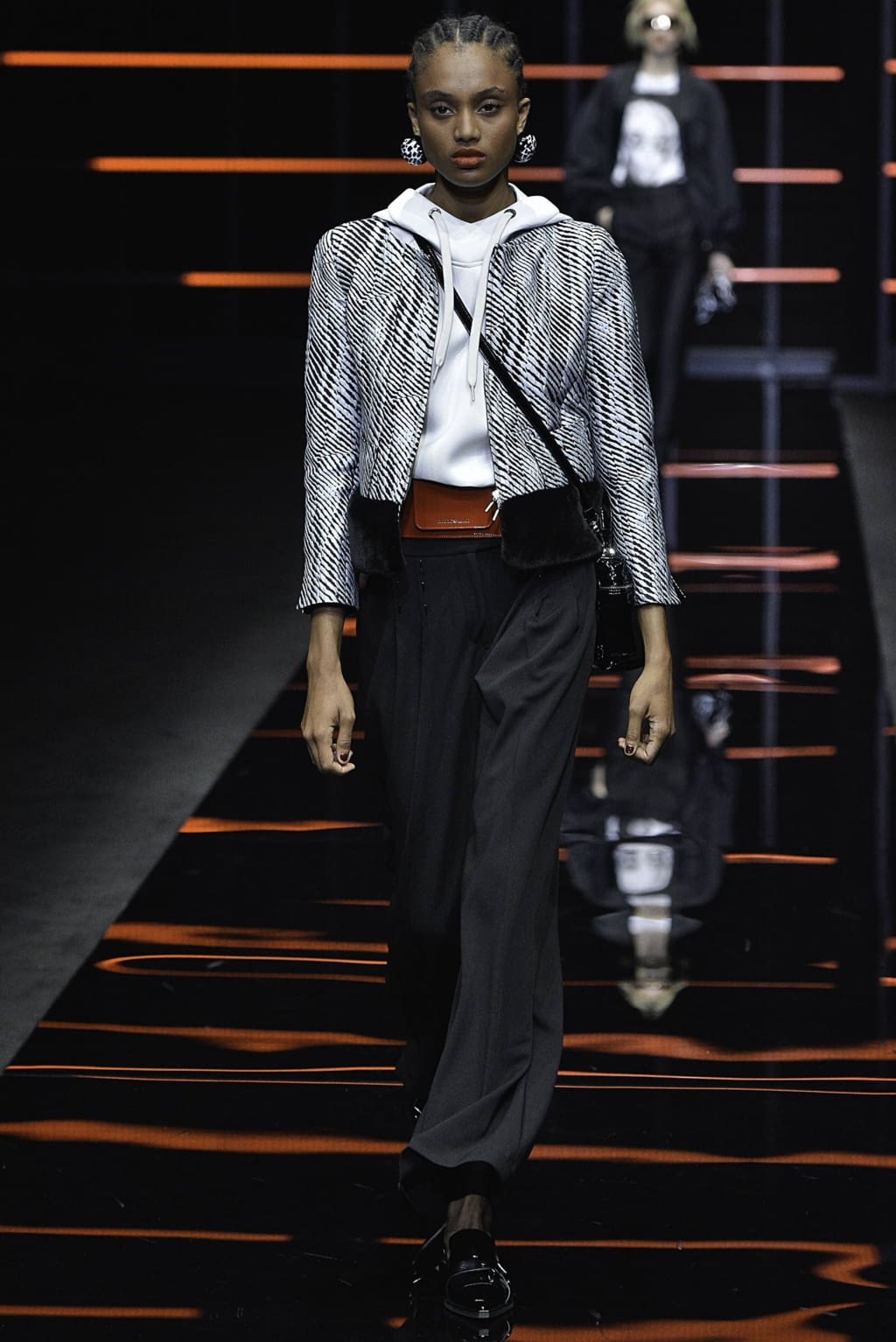 Fashion Week Milan Fall/Winter 2019 look 19 from the Emporio Armani collection womenswear