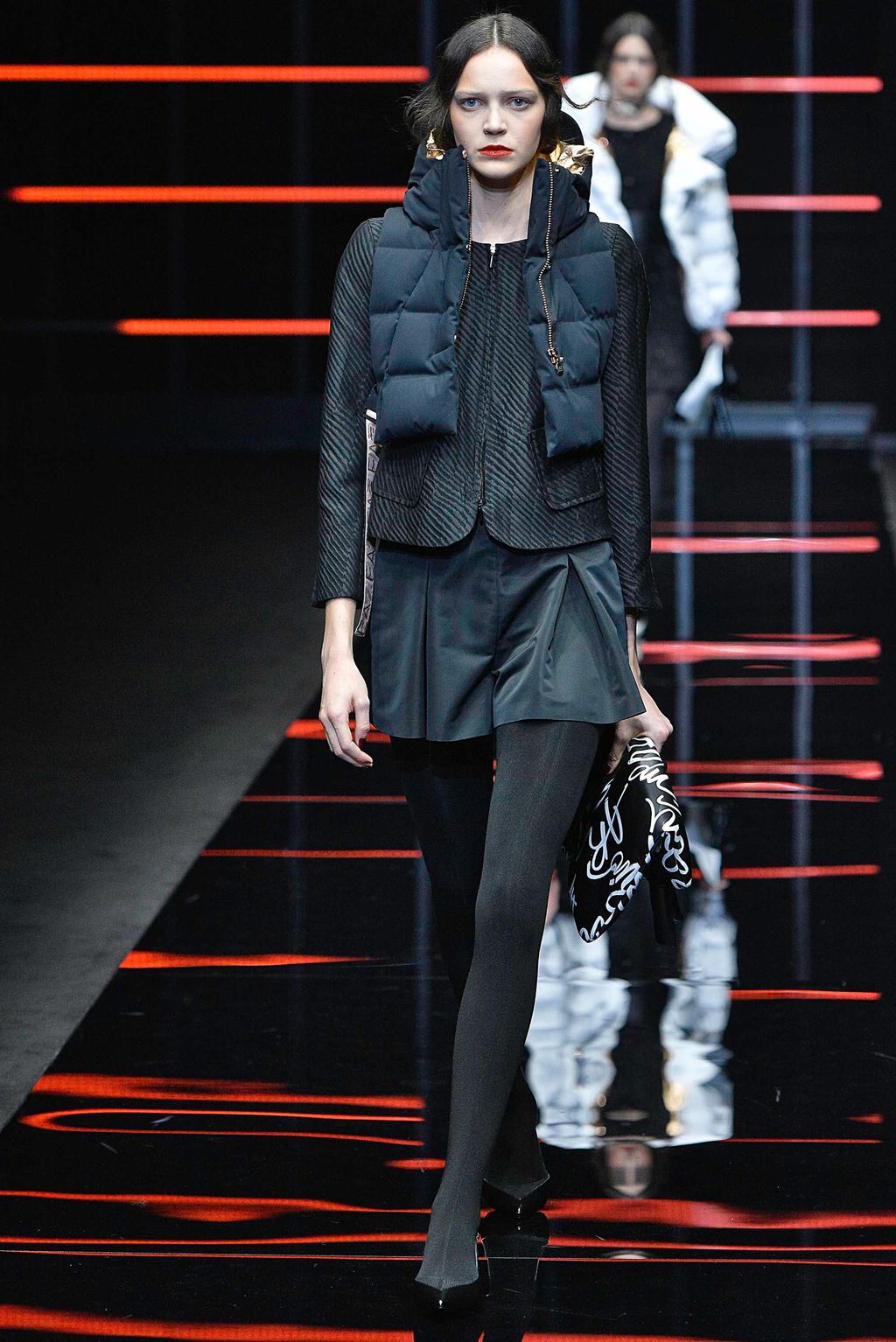 Fashion Week Milan Fall/Winter 2019 look 27 from the Emporio Armani collection womenswear