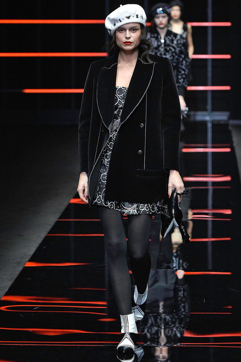 Fashion Week Milan Fall/Winter 2019 look 30 from the Emporio Armani collection womenswear
