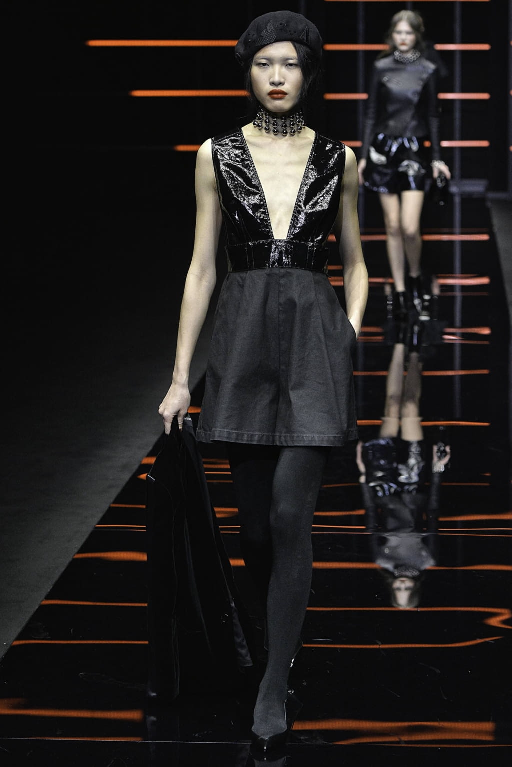 Fashion Week Milan Fall/Winter 2019 look 32 from the Emporio Armani collection womenswear