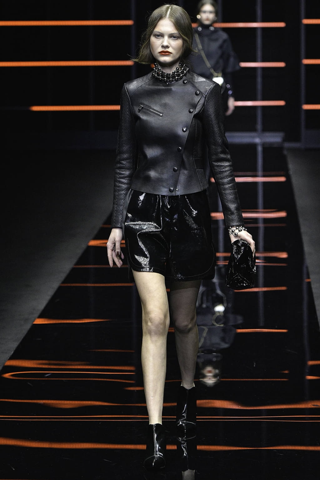 Fashion Week Milan Fall/Winter 2019 look 33 from the Emporio Armani collection womenswear
