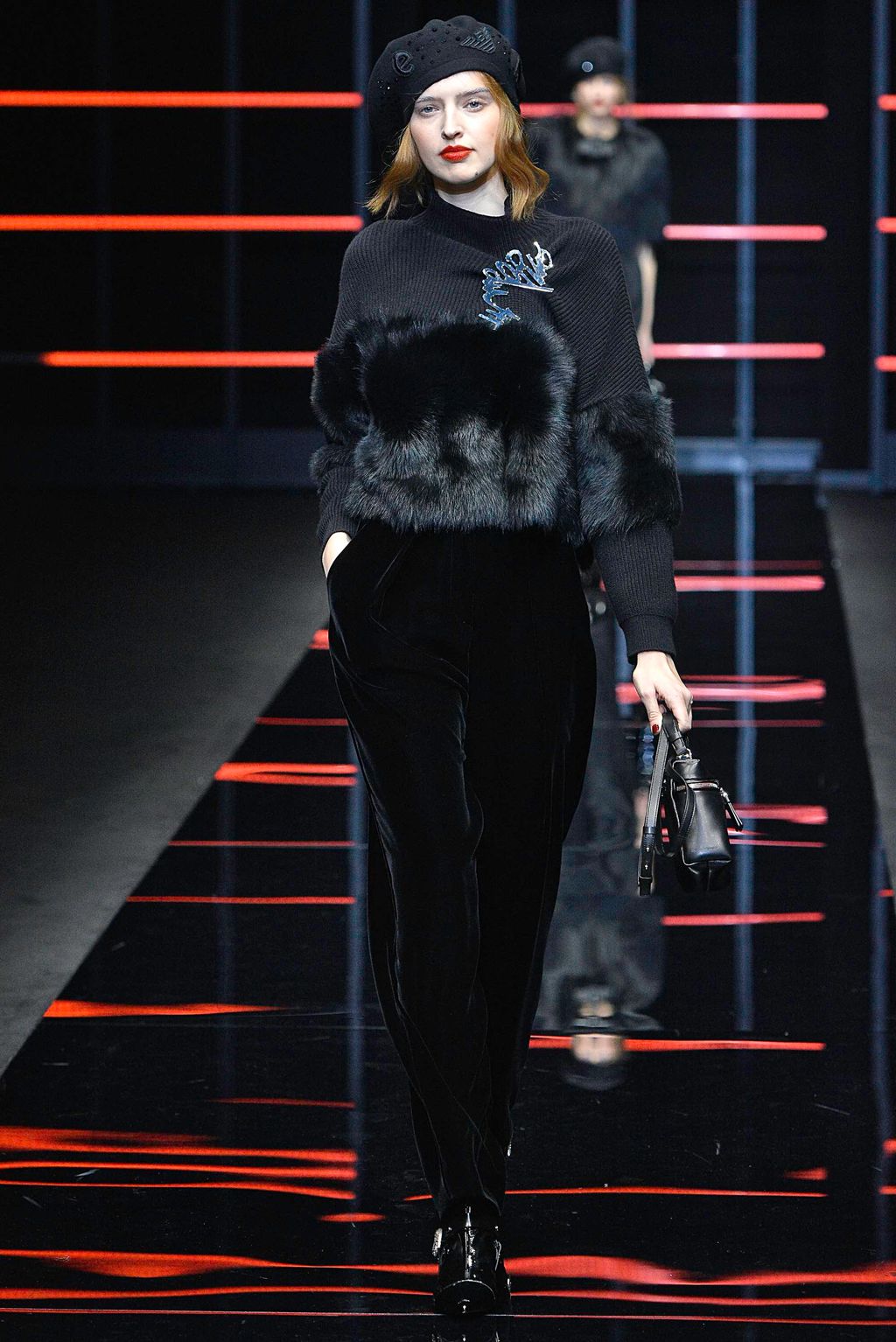 Fashion Week Milan Fall/Winter 2019 look 36 from the Emporio Armani collection womenswear