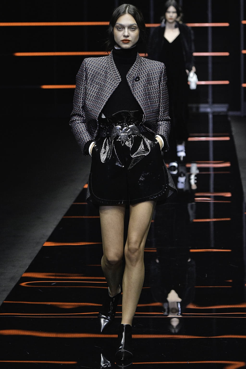 Fashion Week Milan Fall/Winter 2019 look 41 from the Emporio Armani collection womenswear