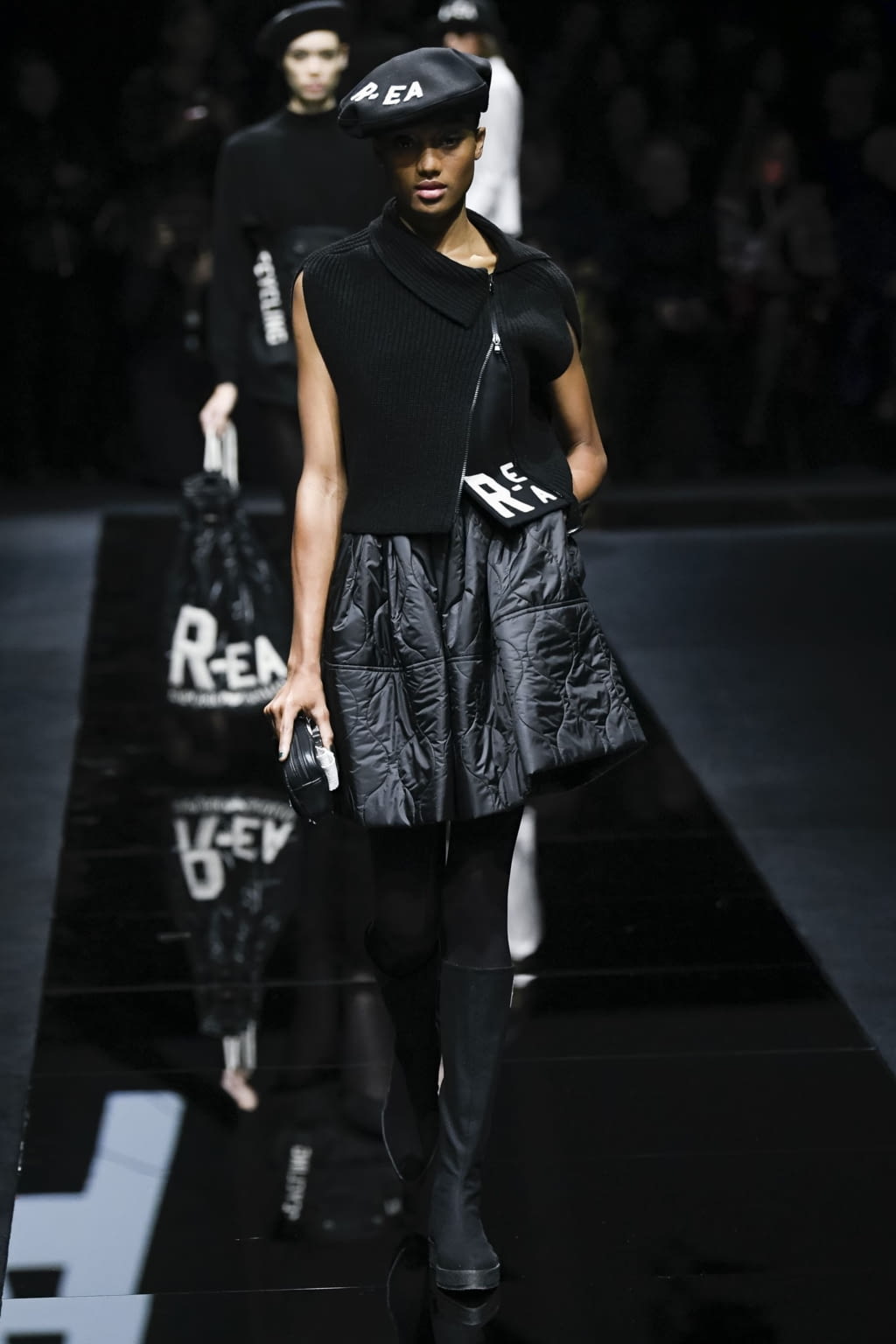 Fashion Week Milan Fall/Winter 2020 look 6 from the Emporio Armani collection womenswear