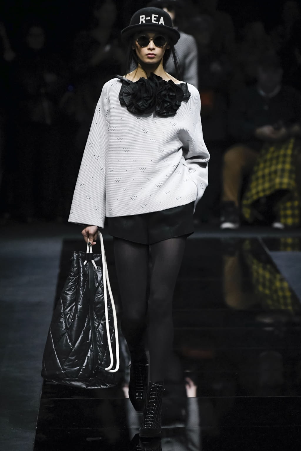 Fashion Week Milan Fall/Winter 2020 look 11 from the Emporio Armani collection womenswear