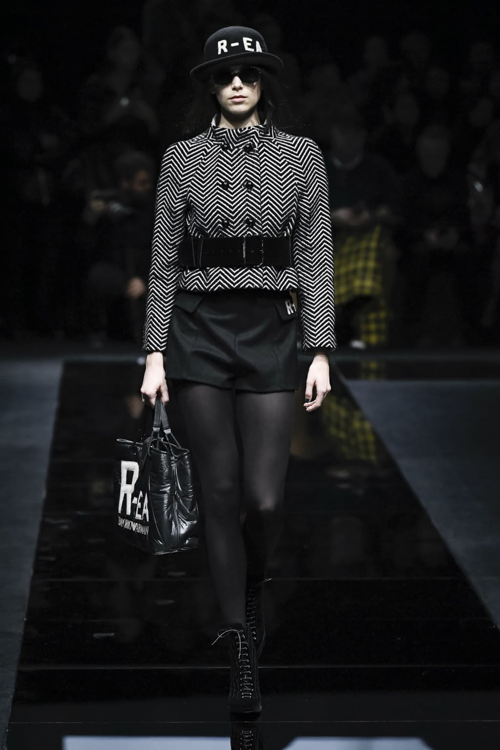 Fashion Week Milan Fall/Winter 2020 look 12 from the Emporio Armani collection womenswear
