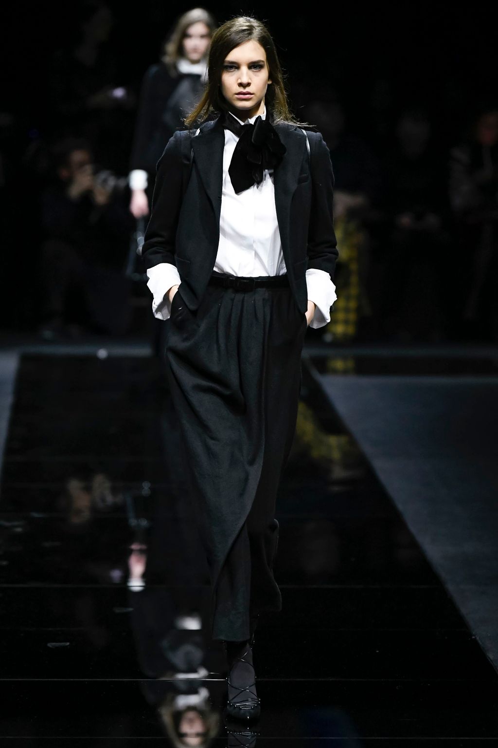 Fashion Week Milan Fall/Winter 2020 look 15 from the Emporio Armani collection womenswear