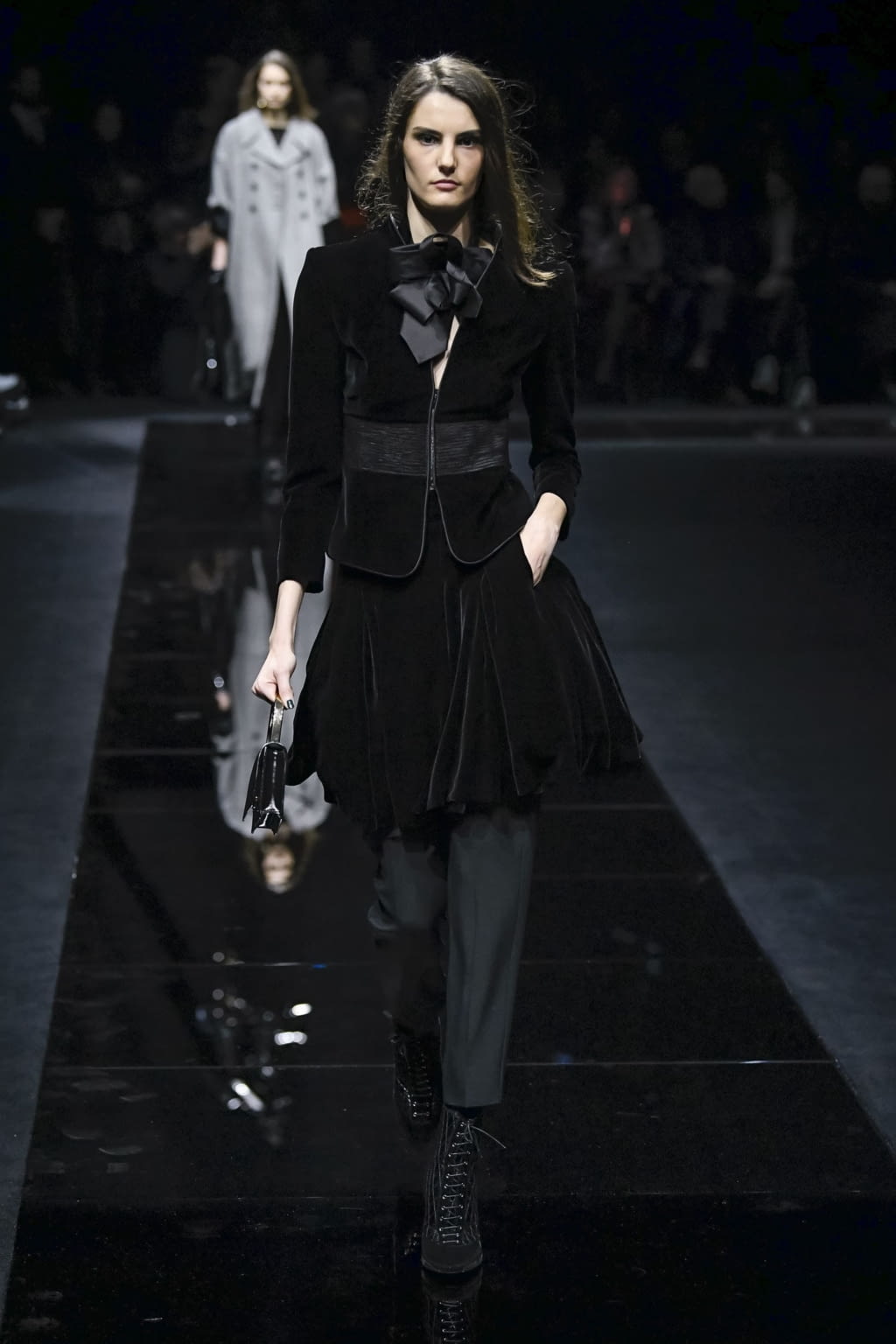 Fashion Week Milan Fall/Winter 2020 look 26 from the Emporio Armani collection womenswear