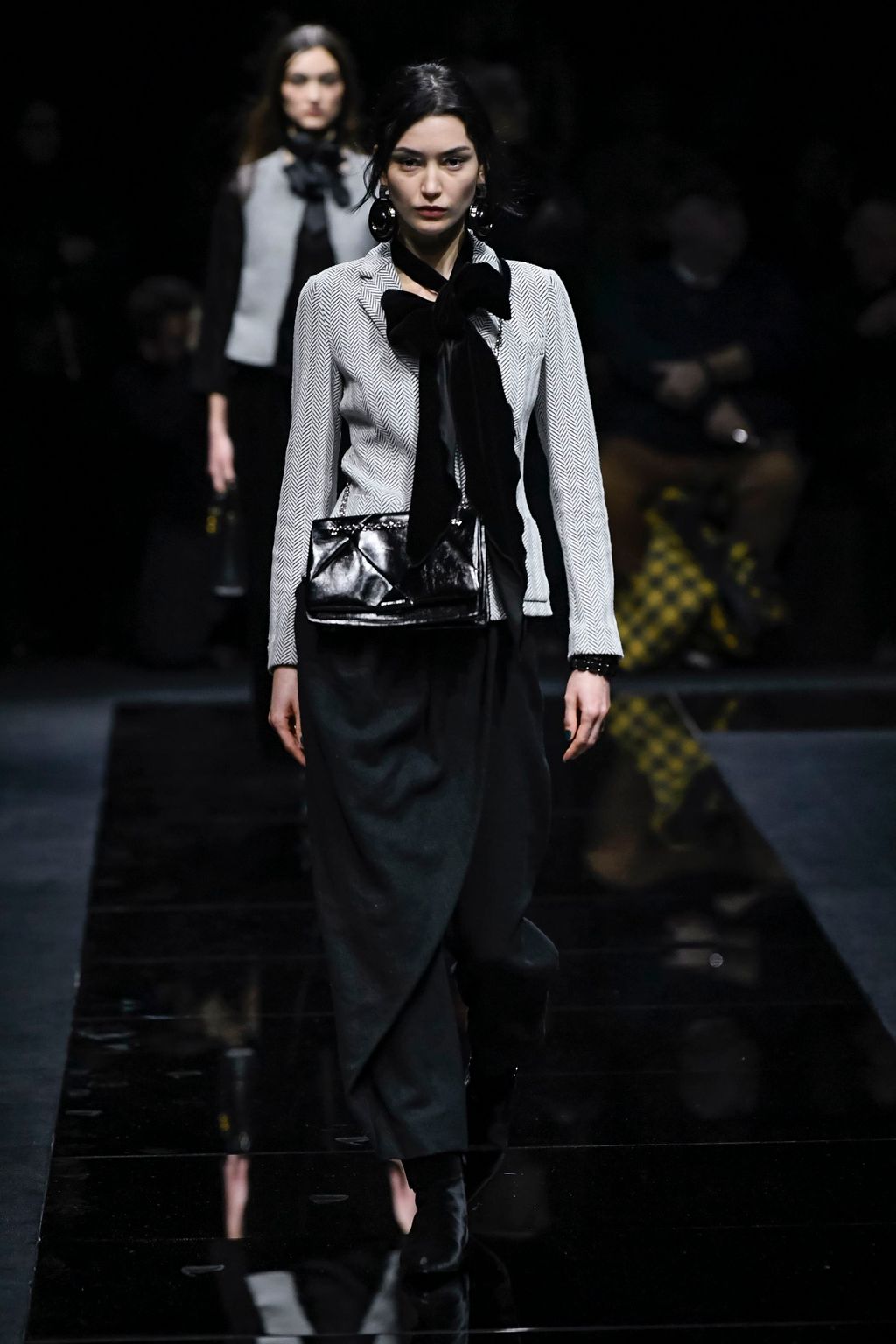 Fashion Week Milan Fall/Winter 2020 look 34 from the Emporio Armani collection womenswear