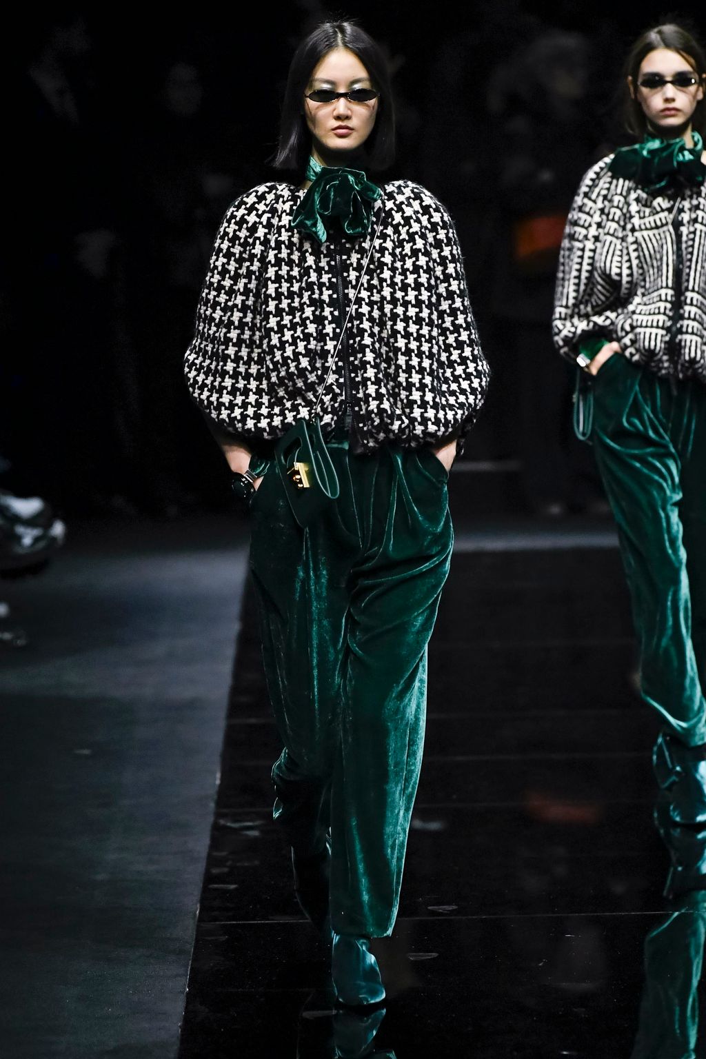 Fashion Week Milan Fall/Winter 2020 look 38 from the Emporio Armani collection womenswear