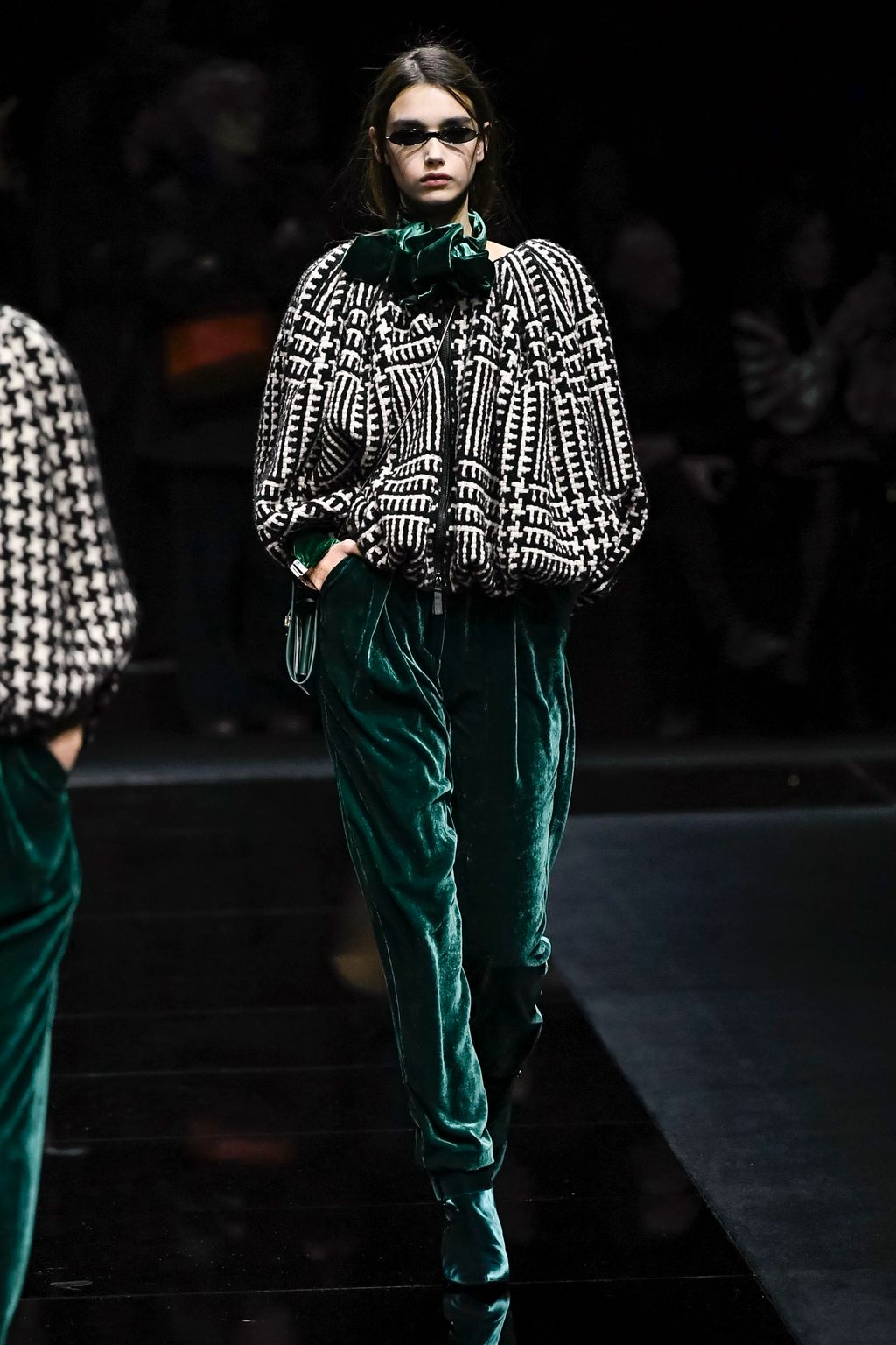 Fashion Week Milan Fall/Winter 2020 look 39 from the Emporio Armani collection womenswear