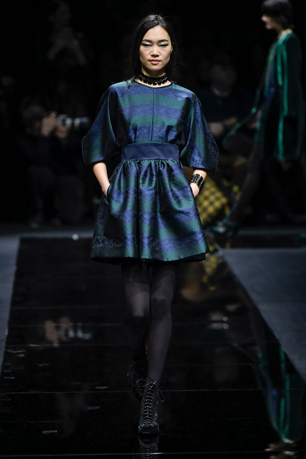 Fashion Week Milan Fall/Winter 2020 look 46 from the Emporio Armani collection womenswear