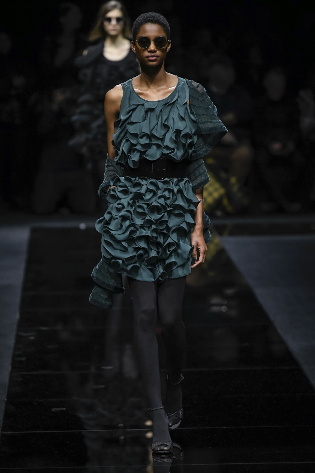 Fashion Week Milan Fall/Winter 2020 look 50 from the Emporio Armani collection womenswear