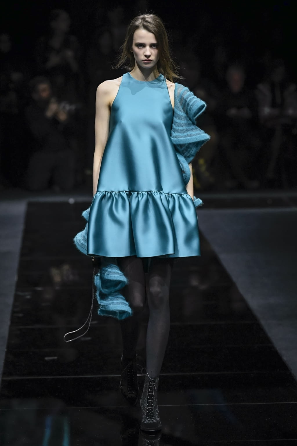 Fashion Week Milan Fall/Winter 2020 look 55 from the Emporio Armani collection womenswear