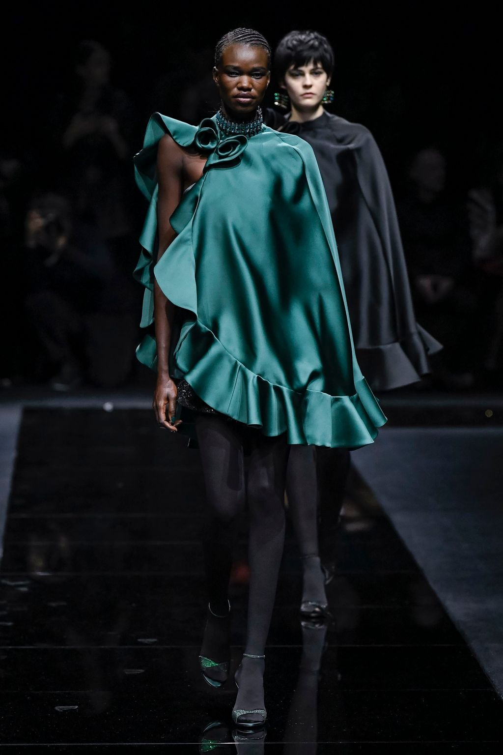 Fashion Week Milan Fall/Winter 2020 look 76 from the Emporio Armani collection womenswear