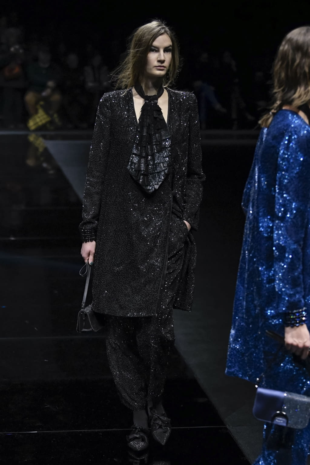 Fashion Week Milan Fall/Winter 2020 look 82 from the Emporio Armani collection womenswear