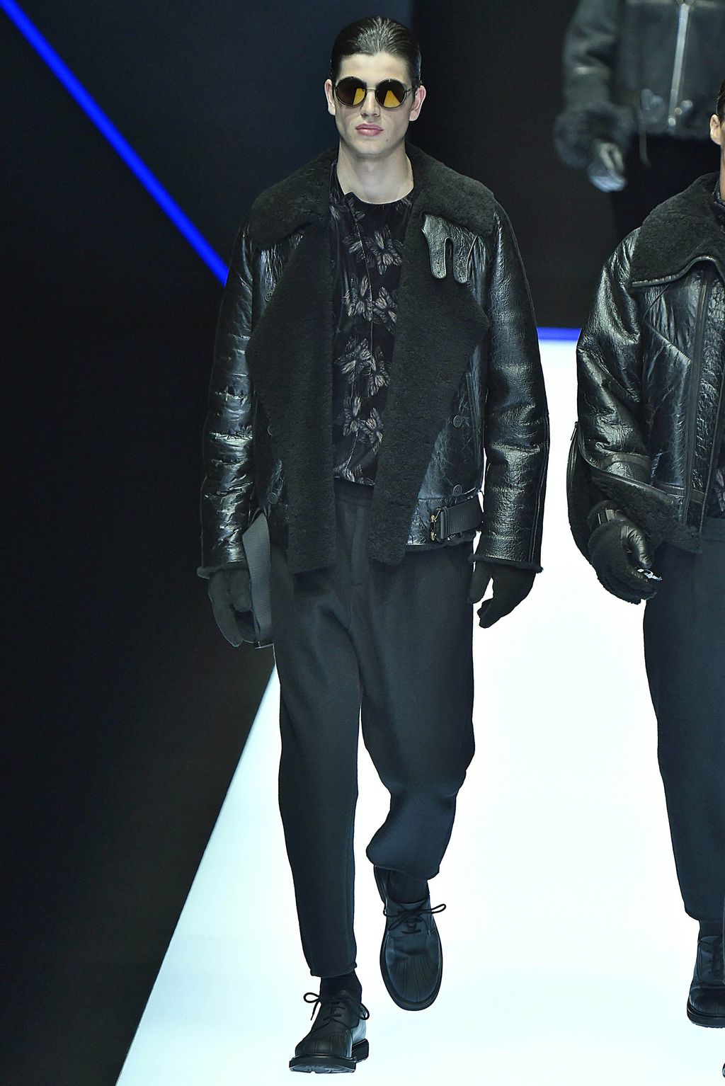 Fashion Week Milan Fall/Winter 2018 look 10 from the Emporio Armani collection menswear