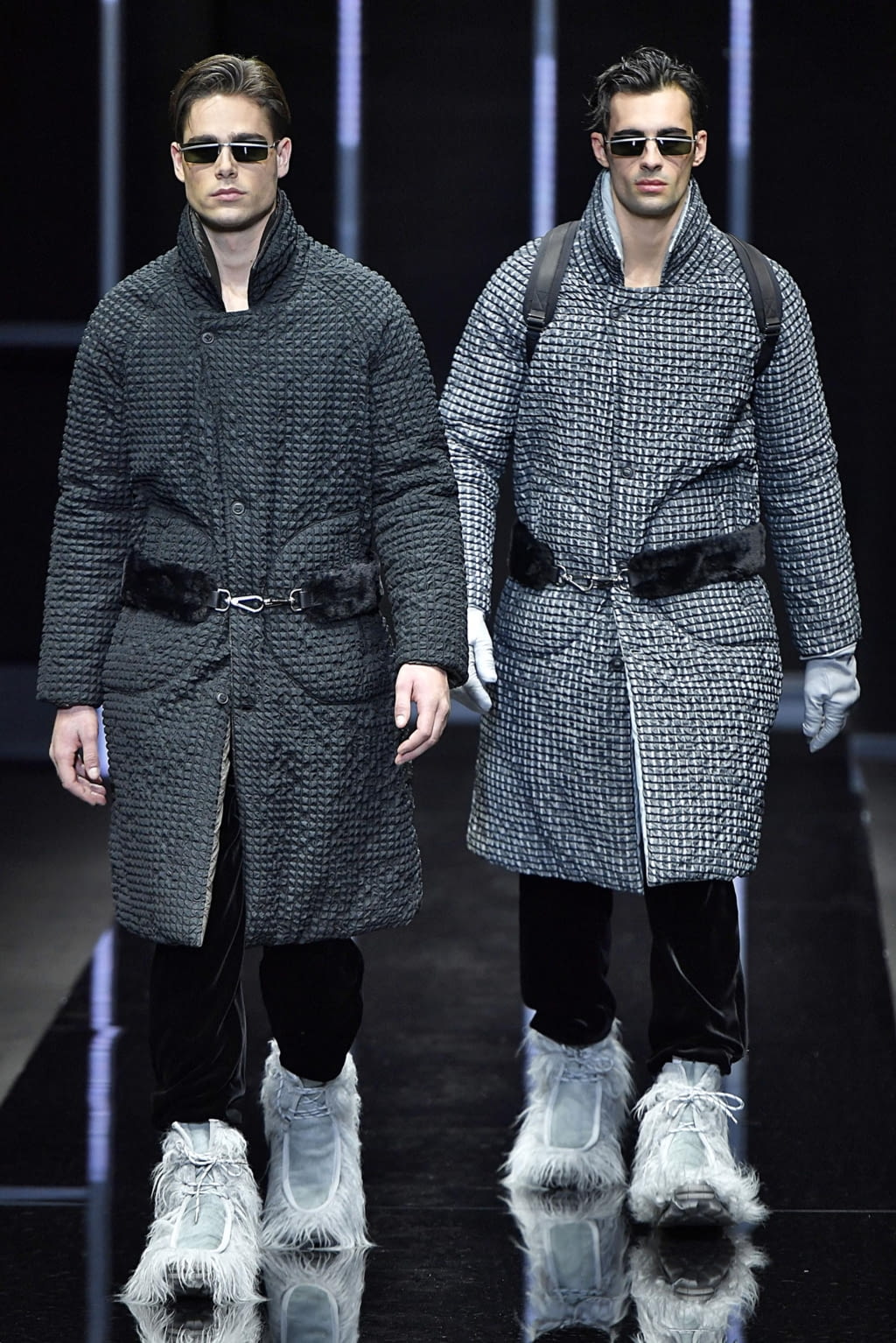 Fashion Week Milan Fall/Winter 2019 look 15 from the Emporio Armani collection 男装