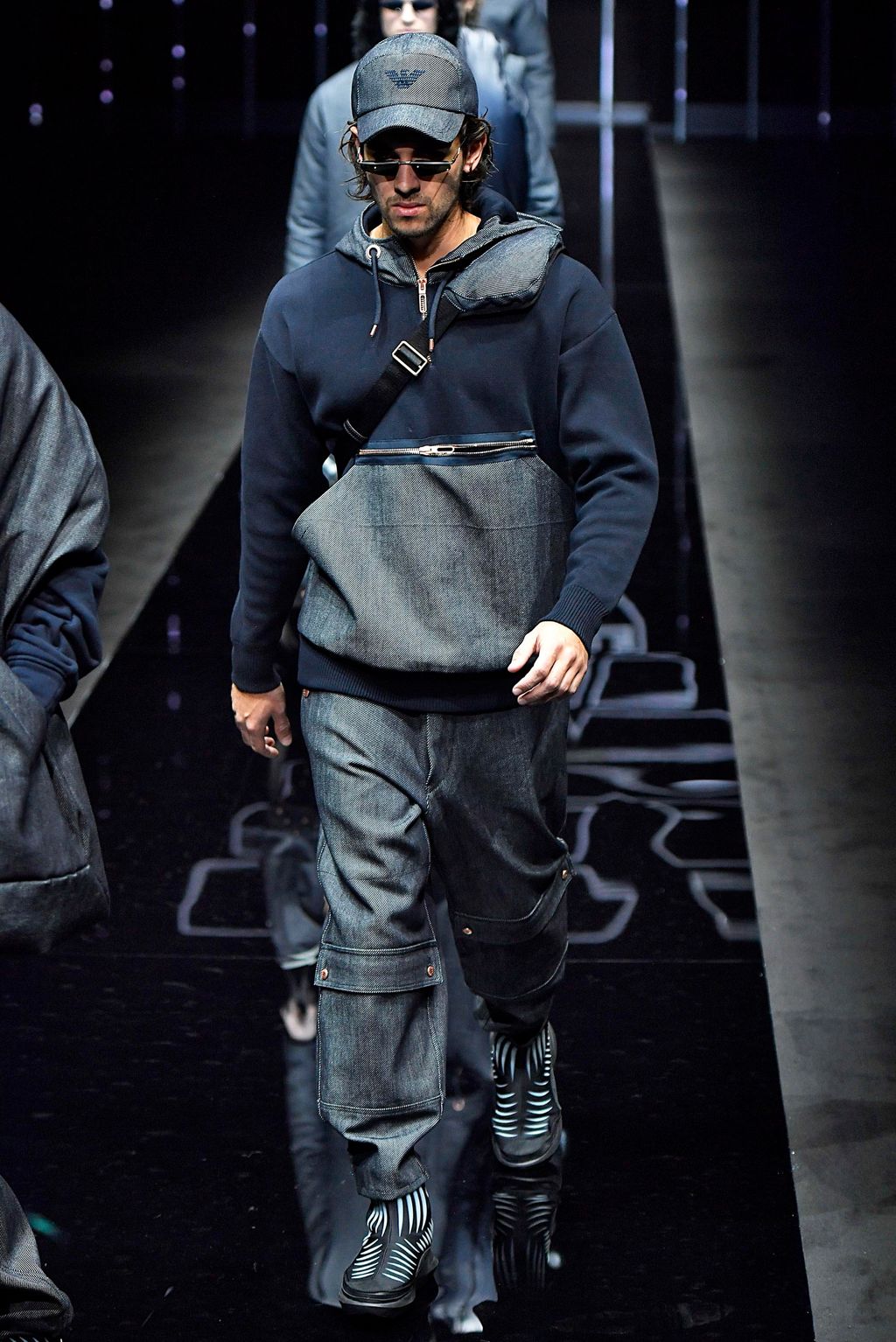 Fashion Week Milan Fall/Winter 2019 look 44 from the Emporio Armani collection menswear