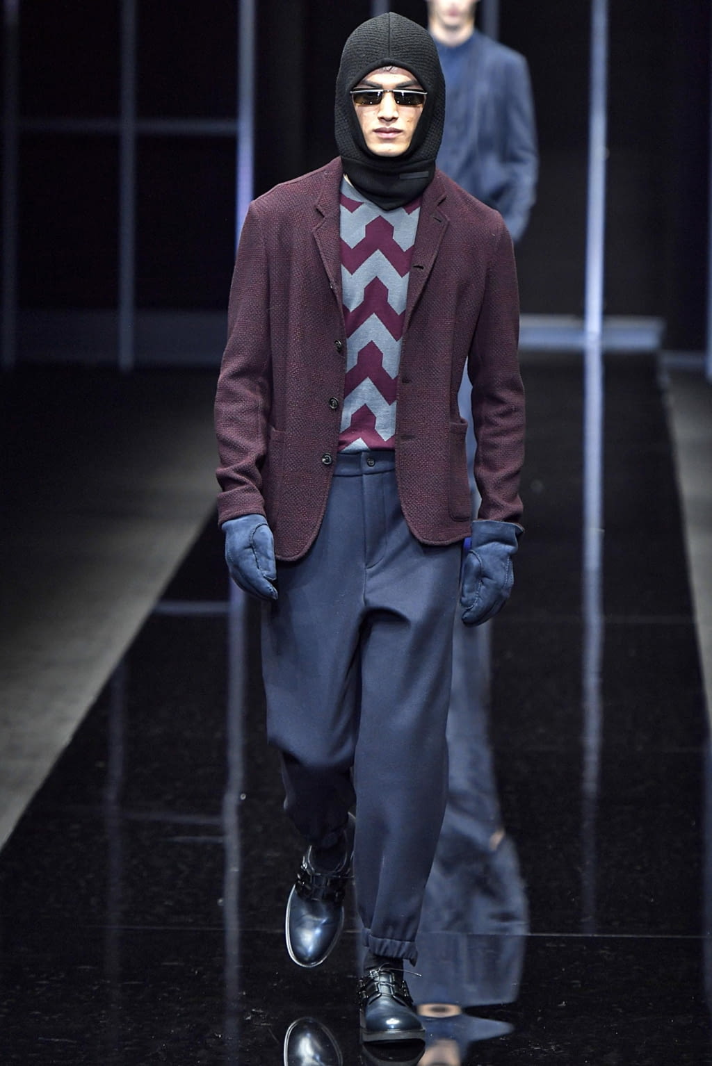 Fashion Week Milan Fall/Winter 2019 look 52 from the Emporio Armani collection menswear