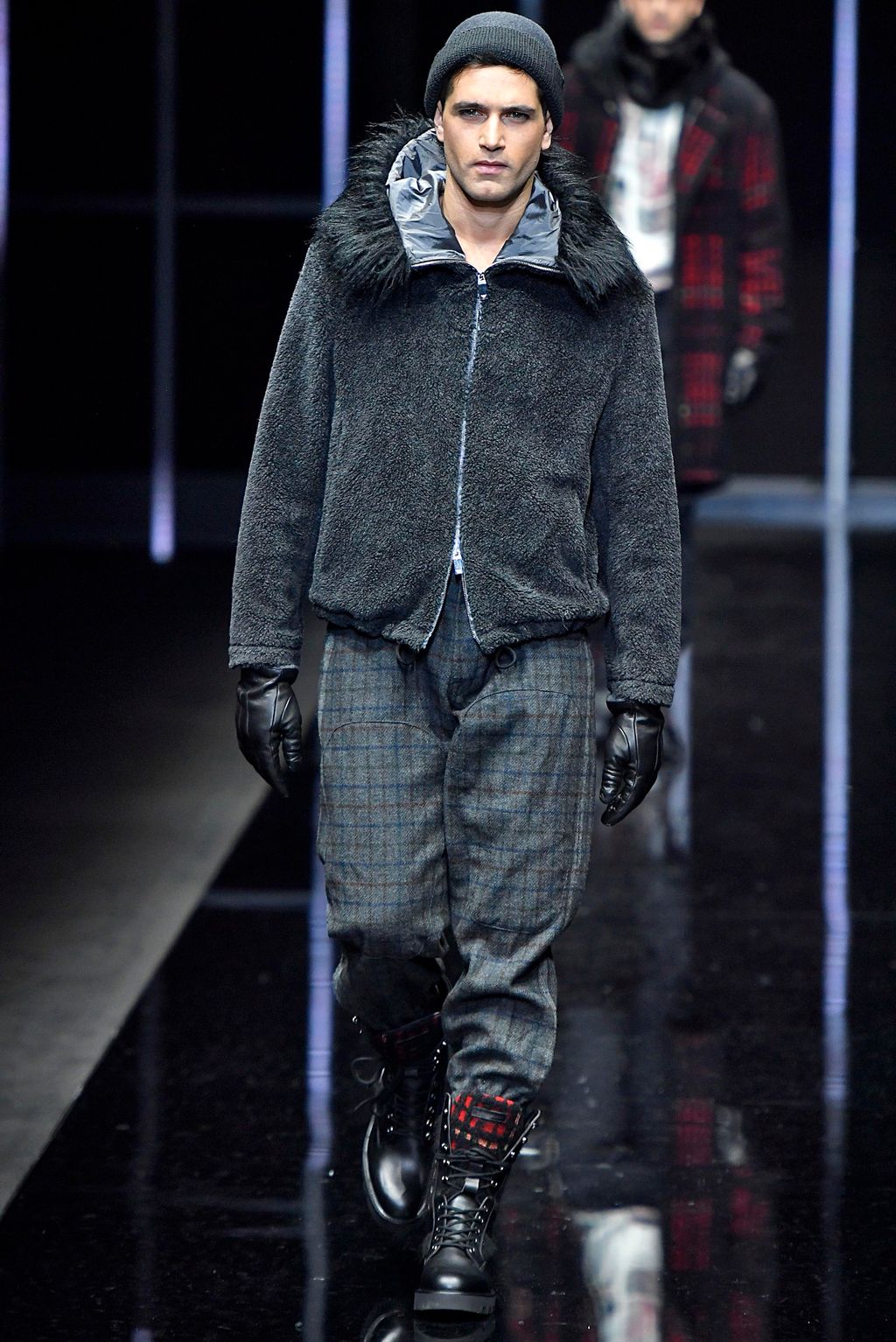 Fashion Week Milan Fall/Winter 2019 look 73 from the Emporio Armani collection menswear