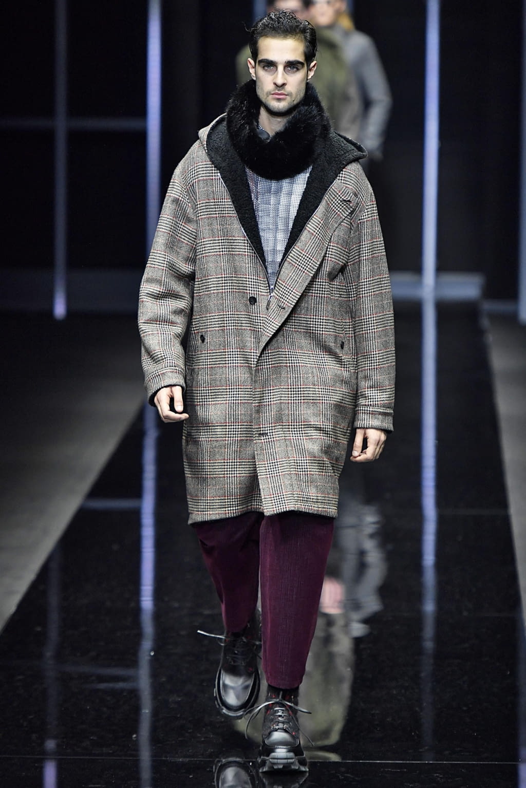 Fashion Week Milan Fall/Winter 2019 look 78 from the Emporio Armani collection 男装