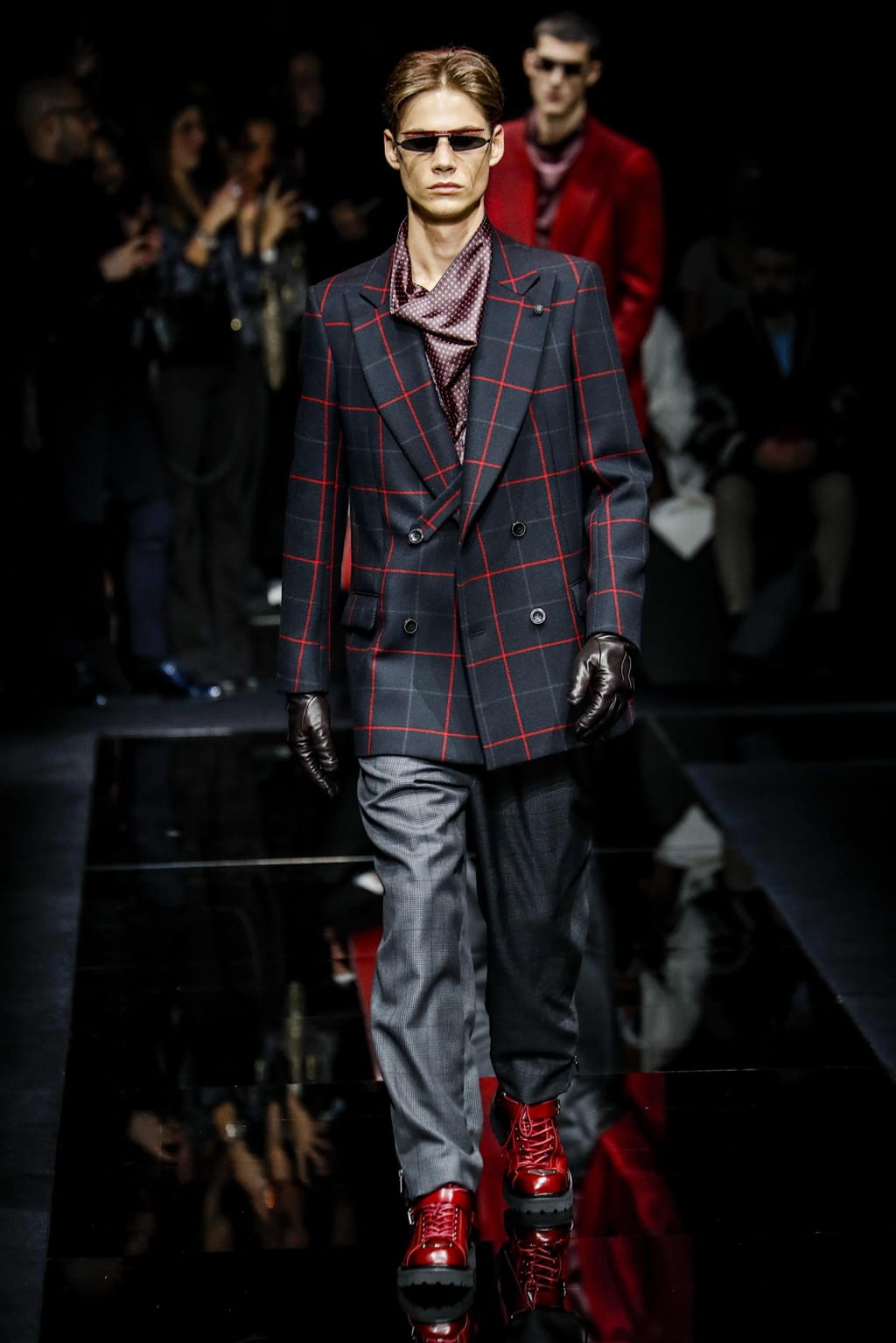 Fashion Week Milan Fall/Winter 2020 look 6 from the Emporio Armani collection menswear
