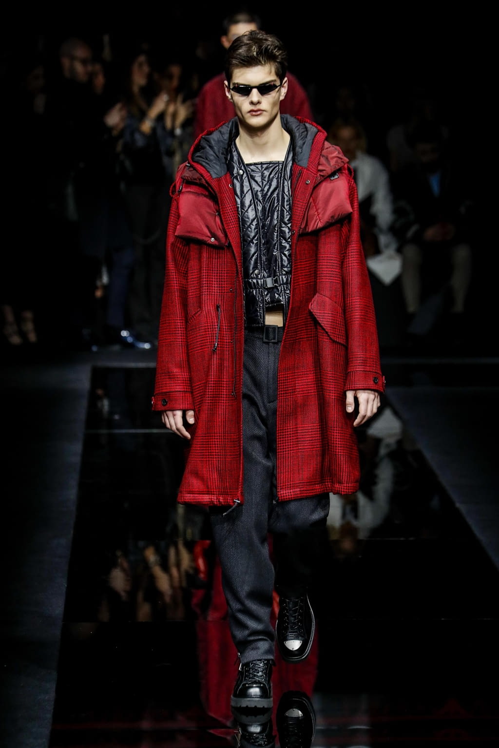 Fashion Week Milan Fall/Winter 2020 look 11 from the Emporio Armani collection 男装