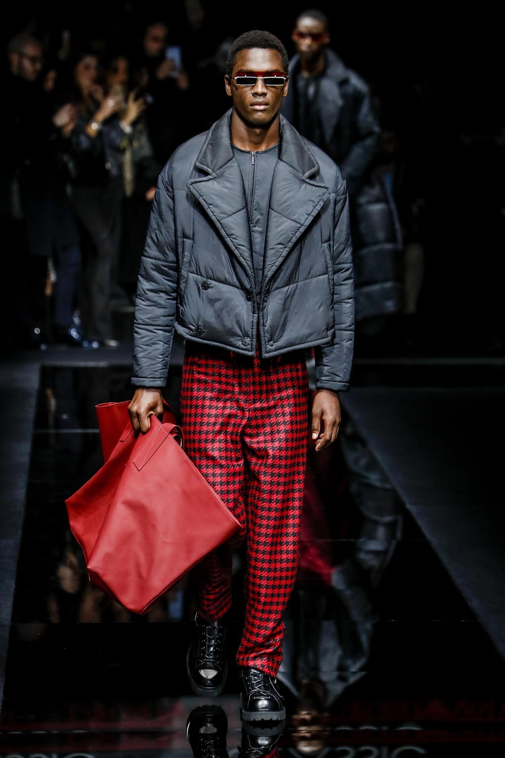 Fashion Week Milan Fall/Winter 2020 look 15 from the Emporio Armani collection menswear