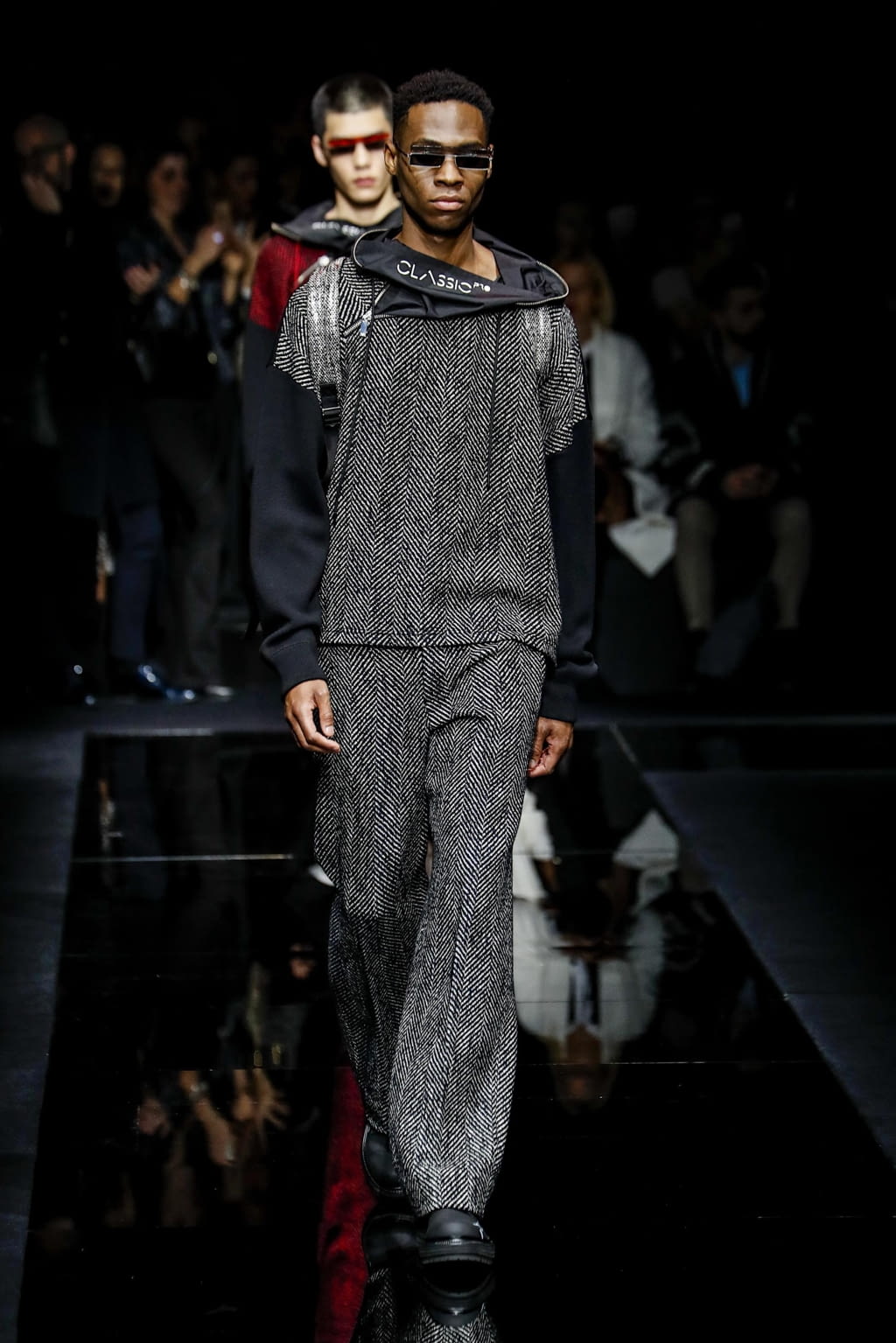 Fashion Week Milan Fall/Winter 2020 look 20 from the Emporio Armani collection menswear