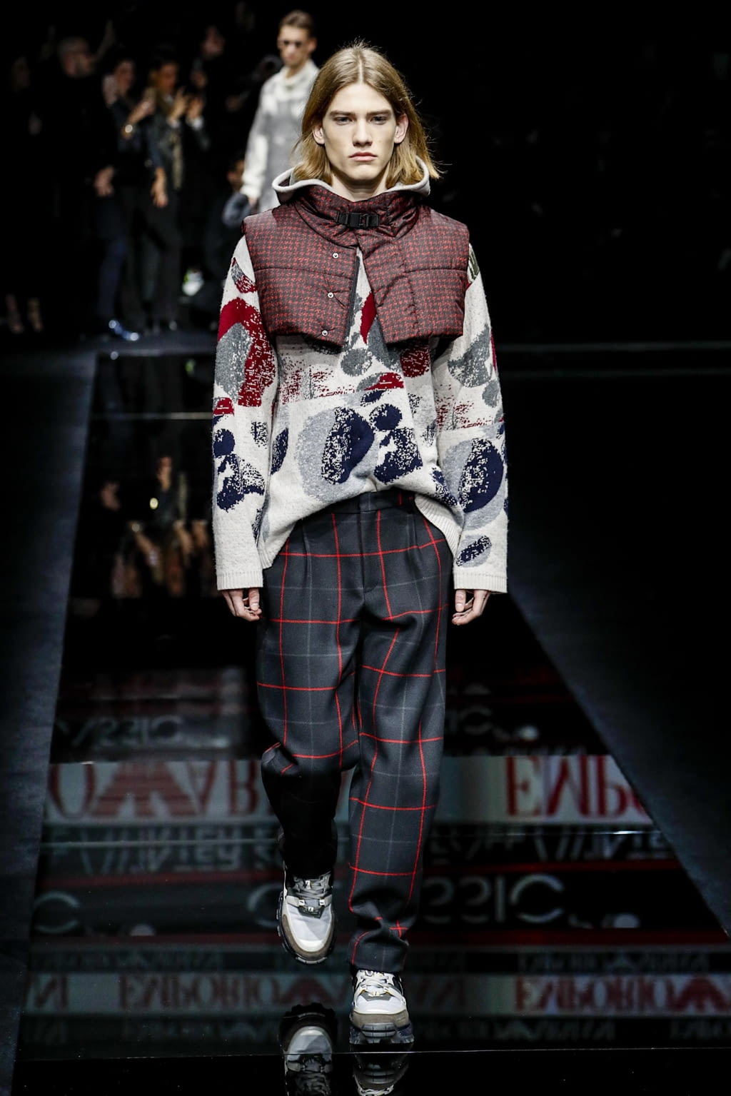 Fashion Week Milan Fall/Winter 2020 look 29 de la collection Emporio Armani menswear