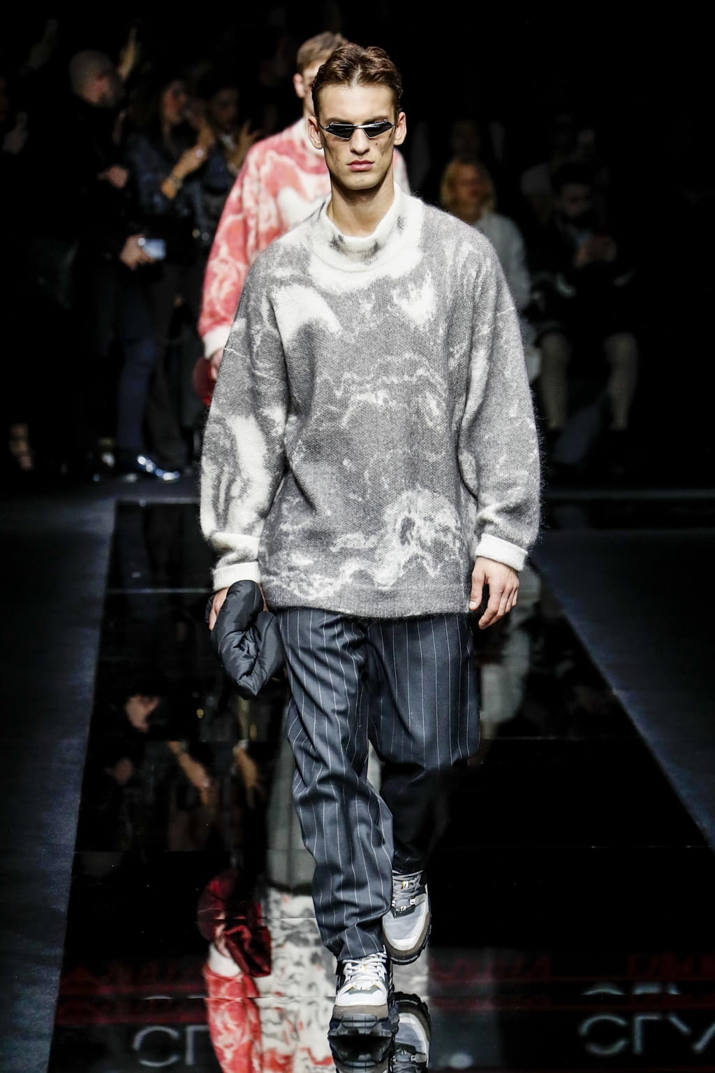 Fashion Week Milan Fall/Winter 2020 look 30 from the Emporio Armani collection menswear