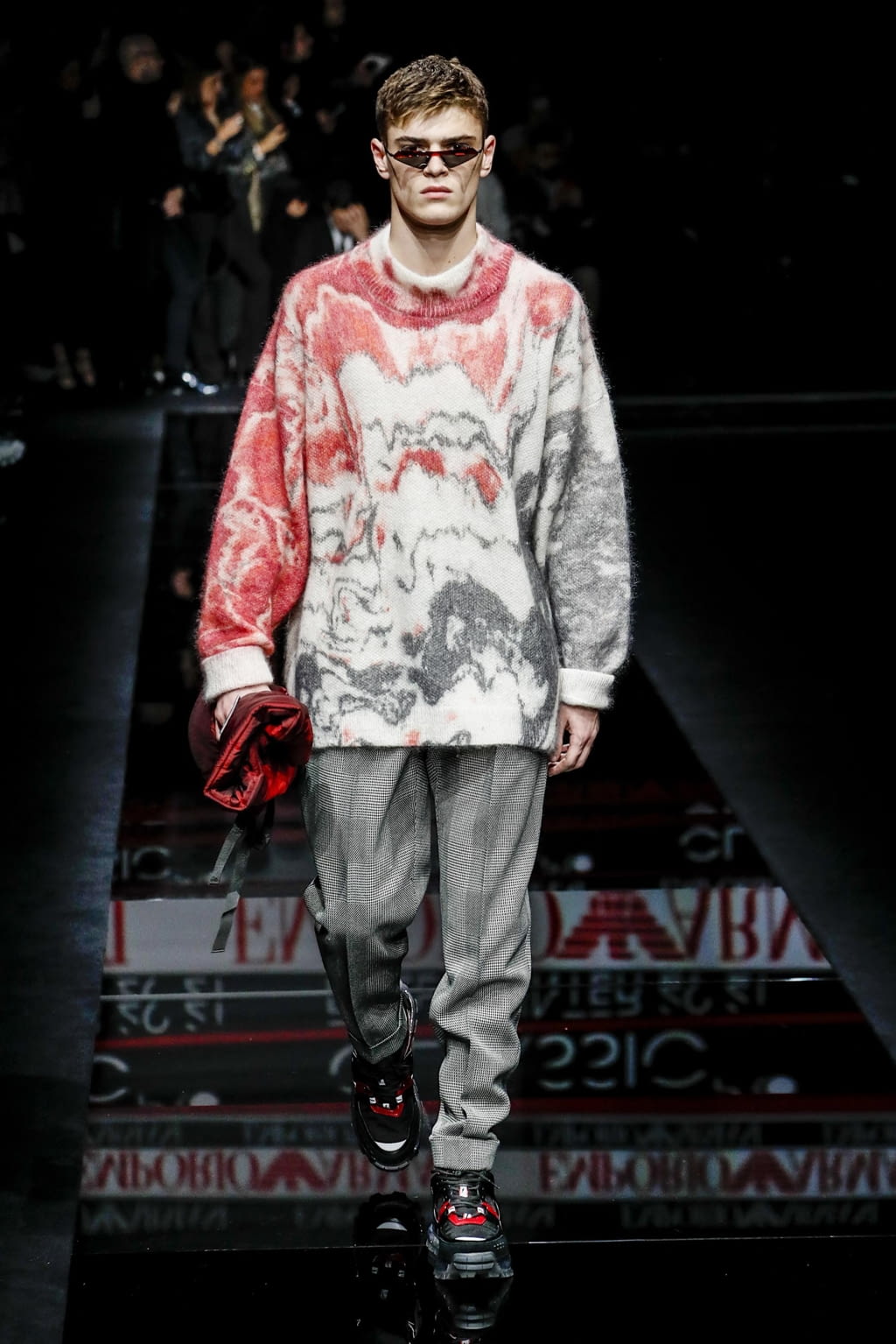Fashion Week Milan Fall/Winter 2020 look 31 from the Emporio Armani collection 男装