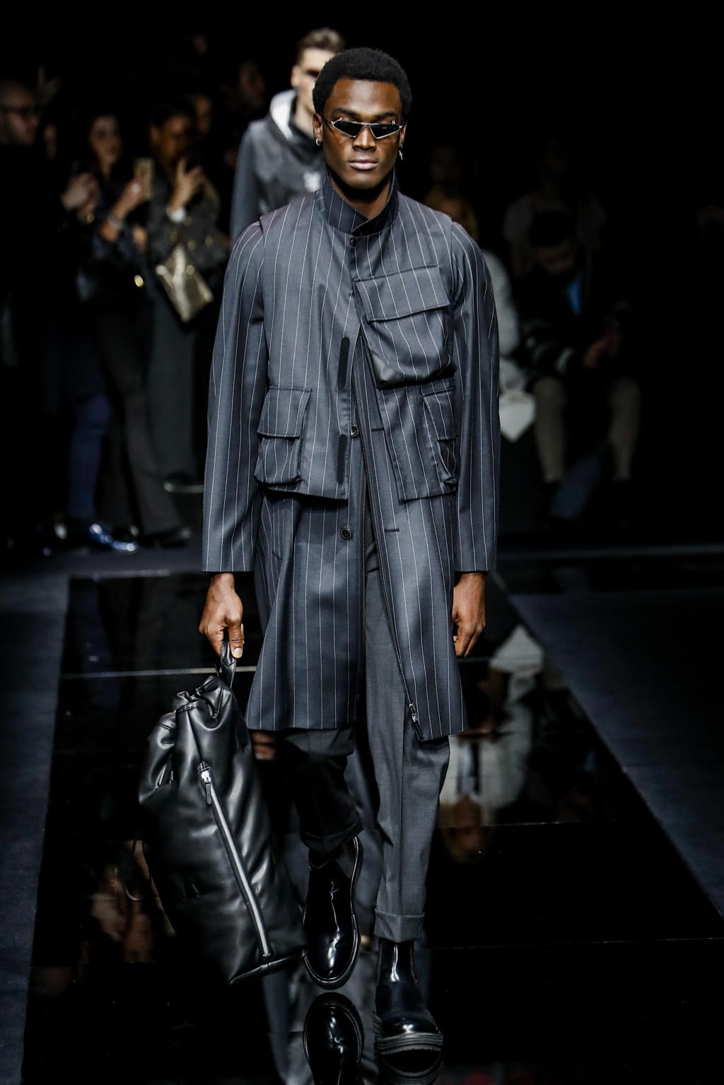 Fashion Week Milan Fall/Winter 2020 look 41 from the Emporio Armani collection menswear