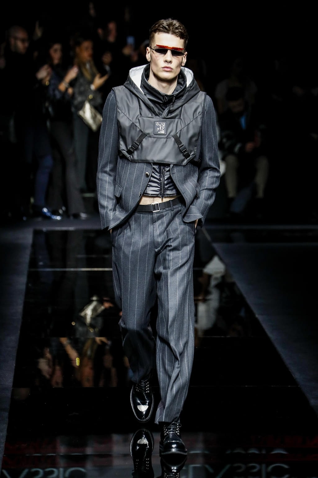 Fashion Week Milan Fall/Winter 2020 look 42 from the Emporio Armani collection menswear